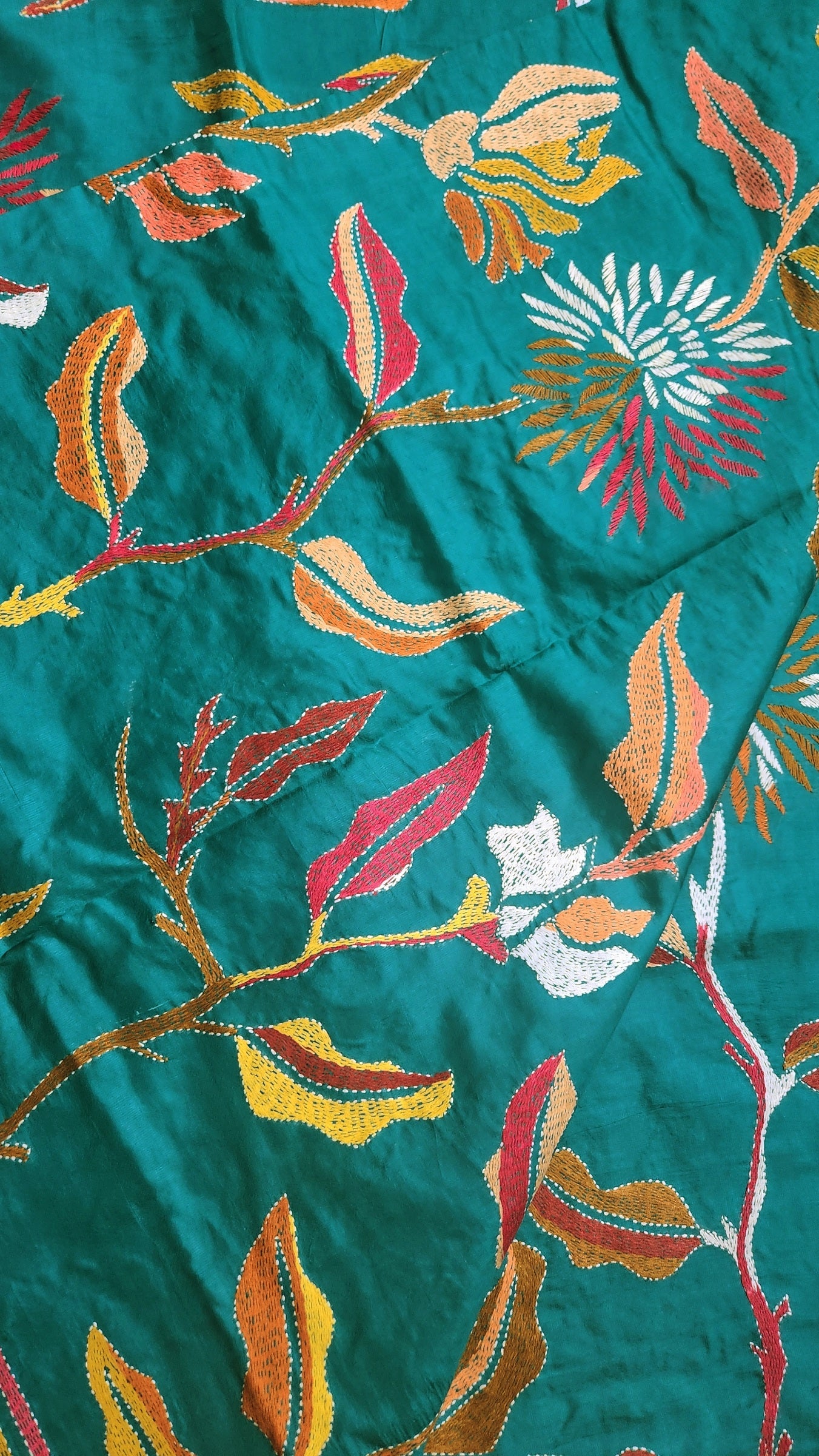 DANDELION KANTHA SAREE