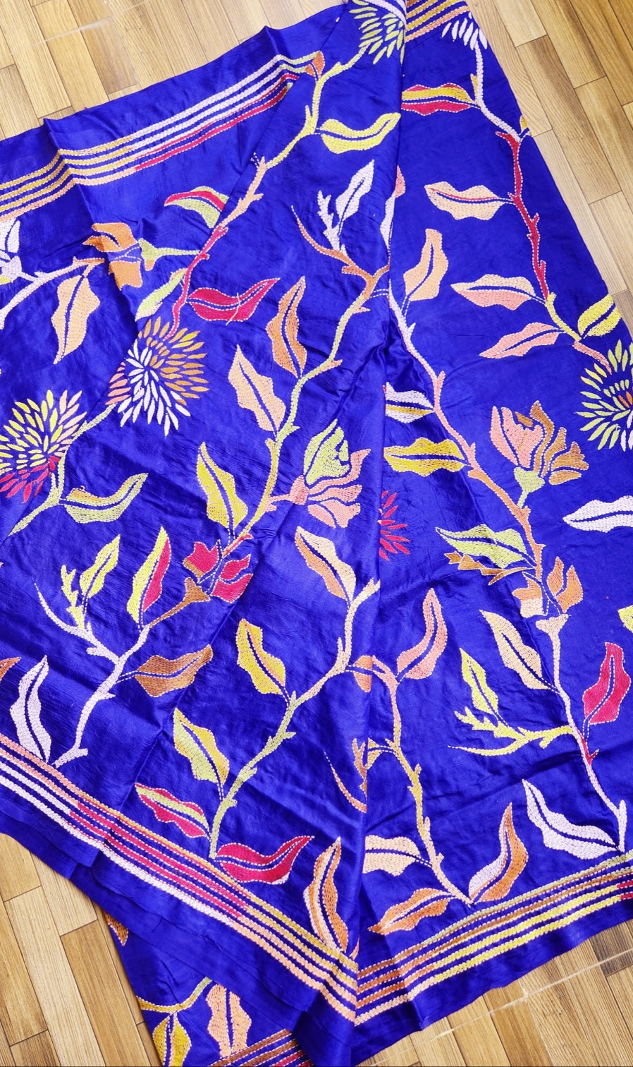 DANDELION KANTHA SAREE