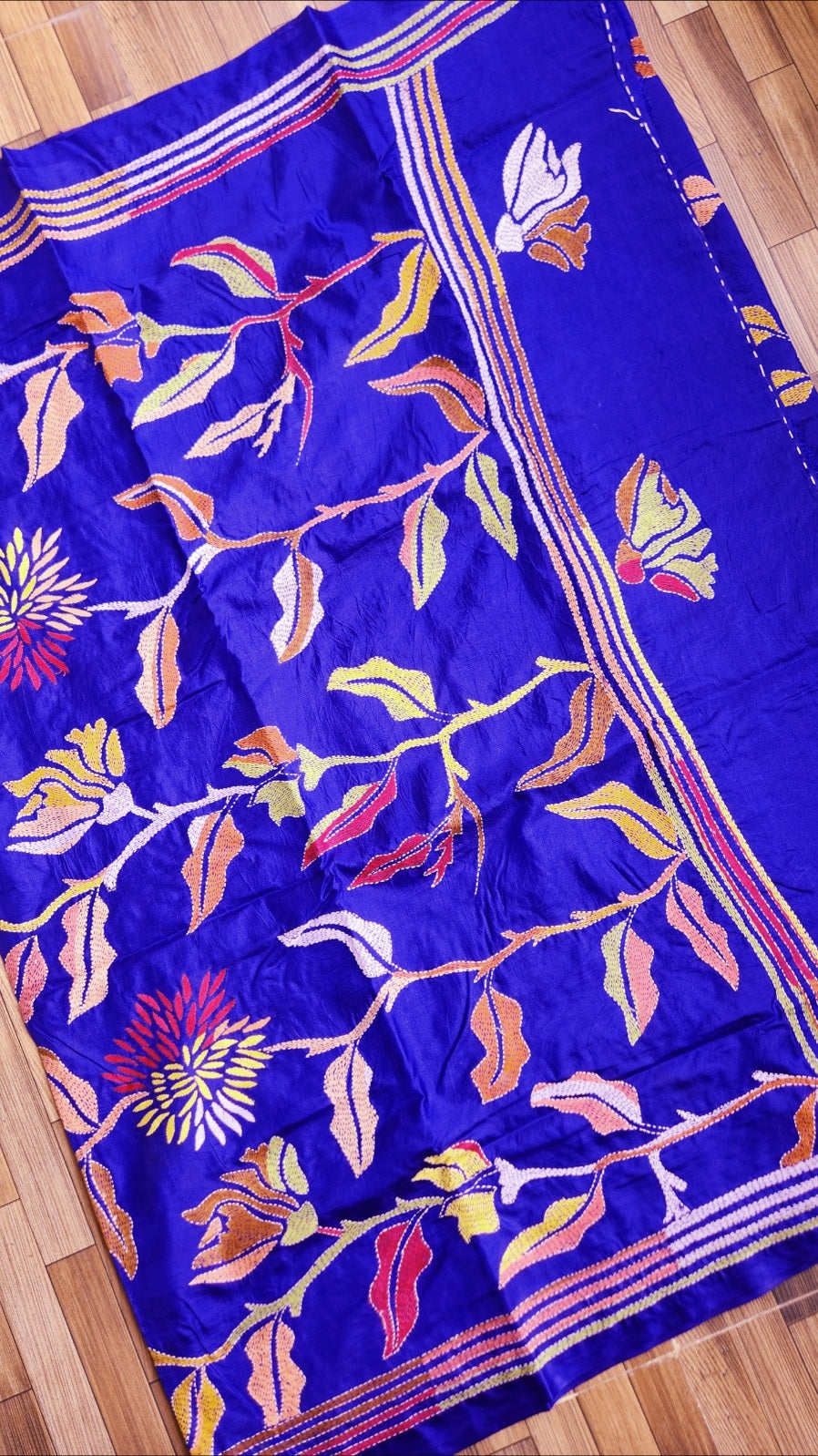 DANDELION KANTHA SAREE