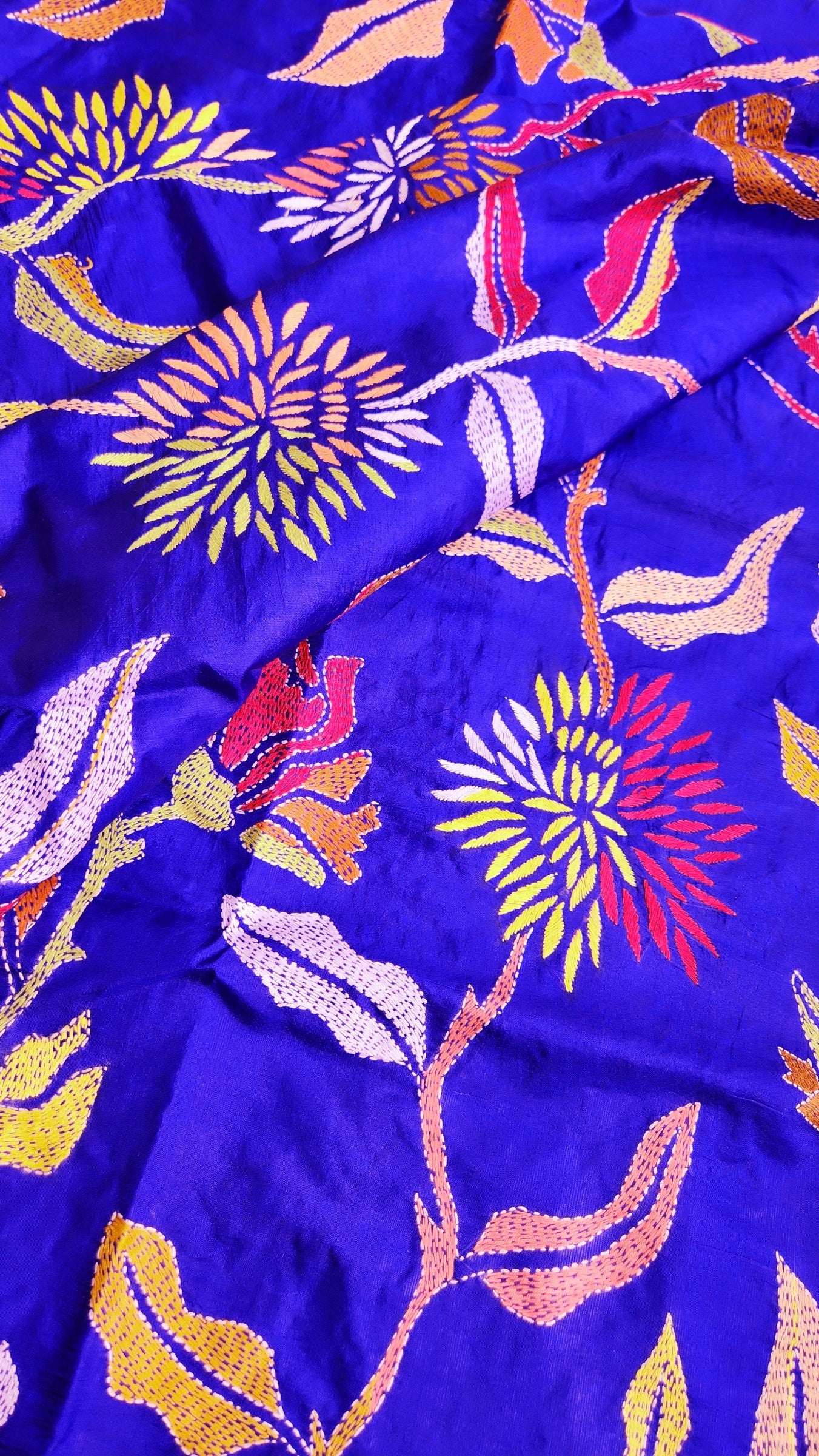 DANDELION KANTHA SAREE