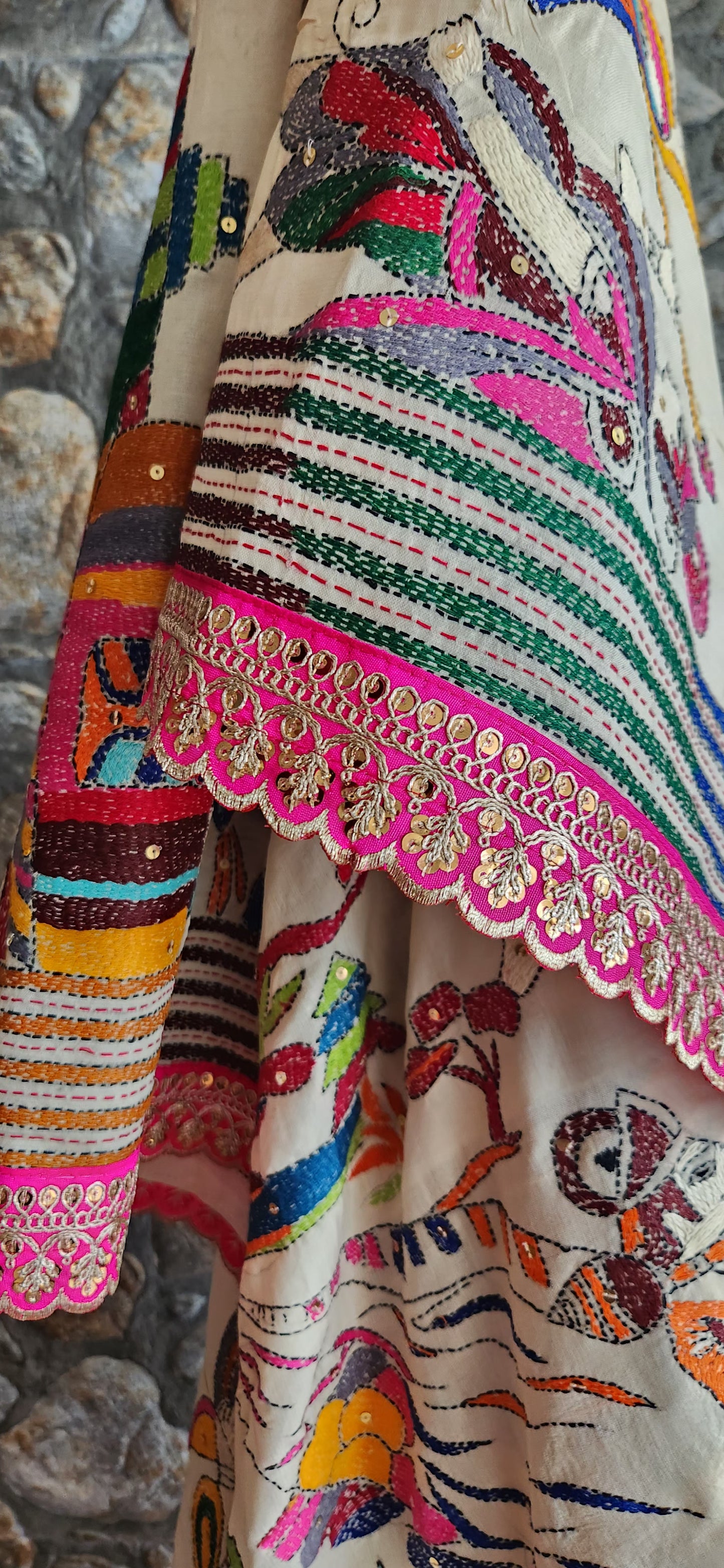 DESIGNER RAMAYANA KANTHA DUPATTA