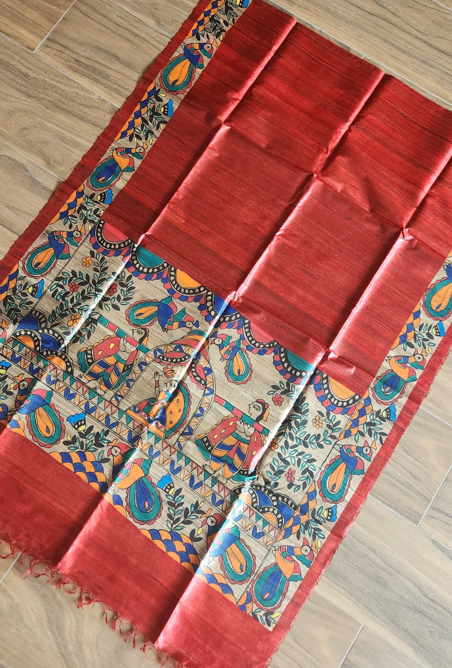 Red dupatta wedding dupatta bride dupatta Indian gifts
