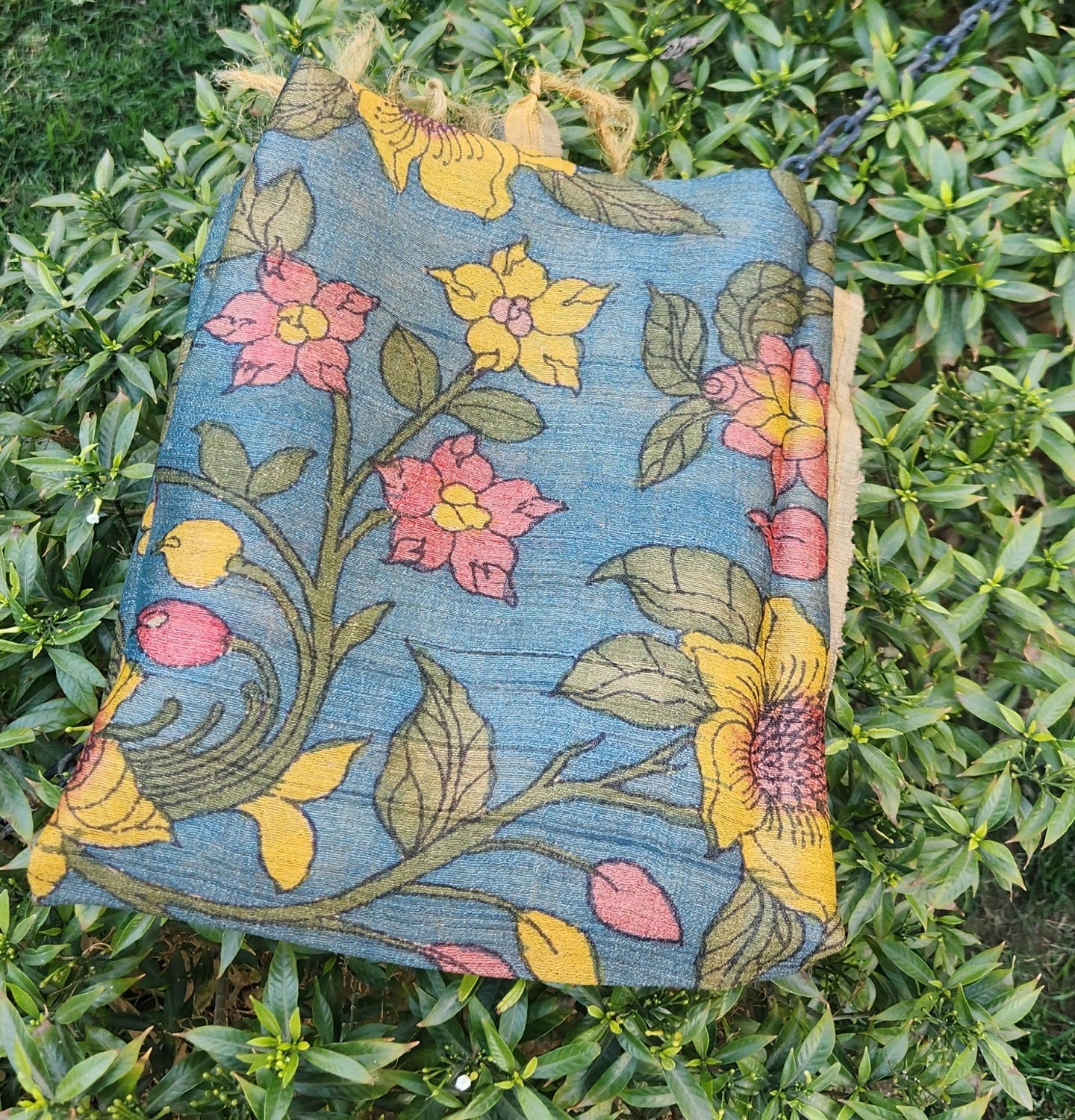 pen kalamkari dupatta
