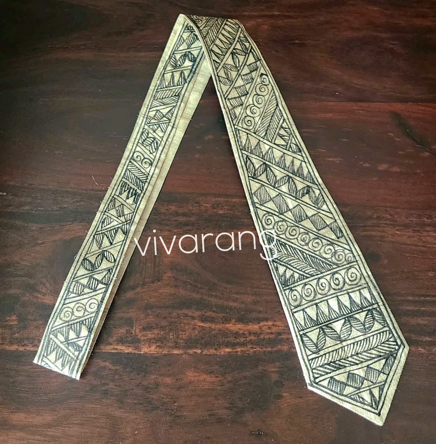 corporate gifting Madhubani tie Anniversary gift for husband neckties wedding gift