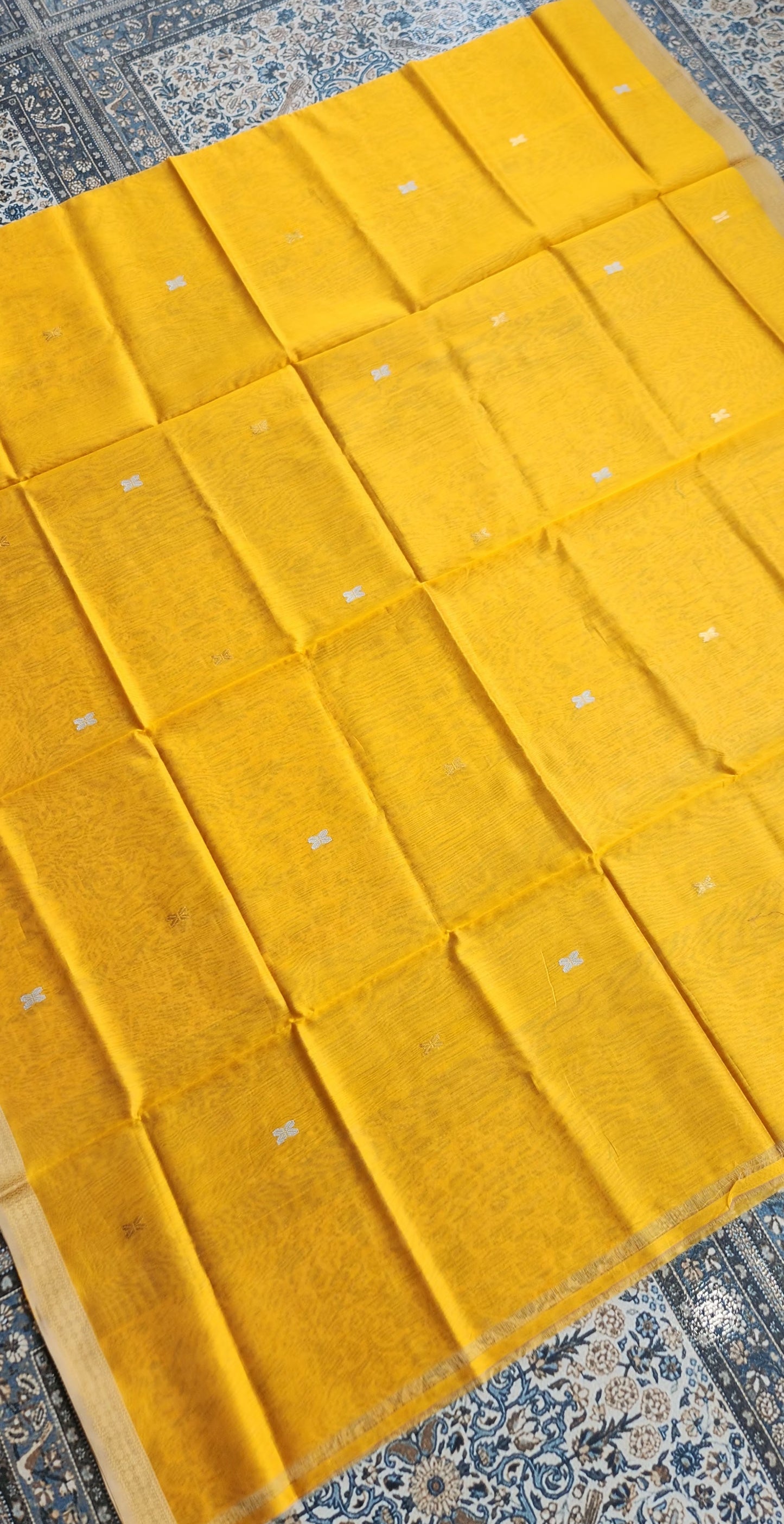 handloom suit set officewear suit dress for gifting Grey dupatta Grey yellow combination Maheshwari wedding shopping partywear suit set wdding shopping