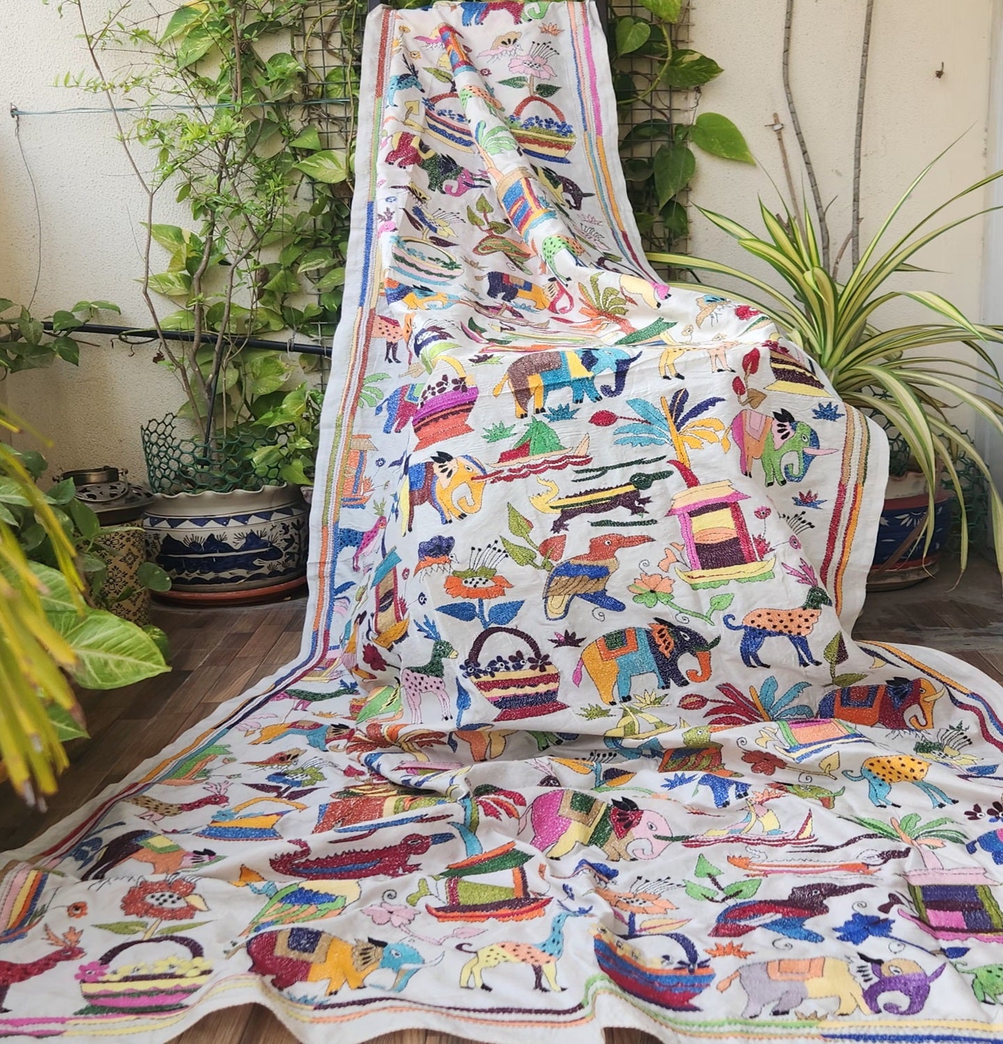 JUNGLE BOOK KANTHA DUPATTA