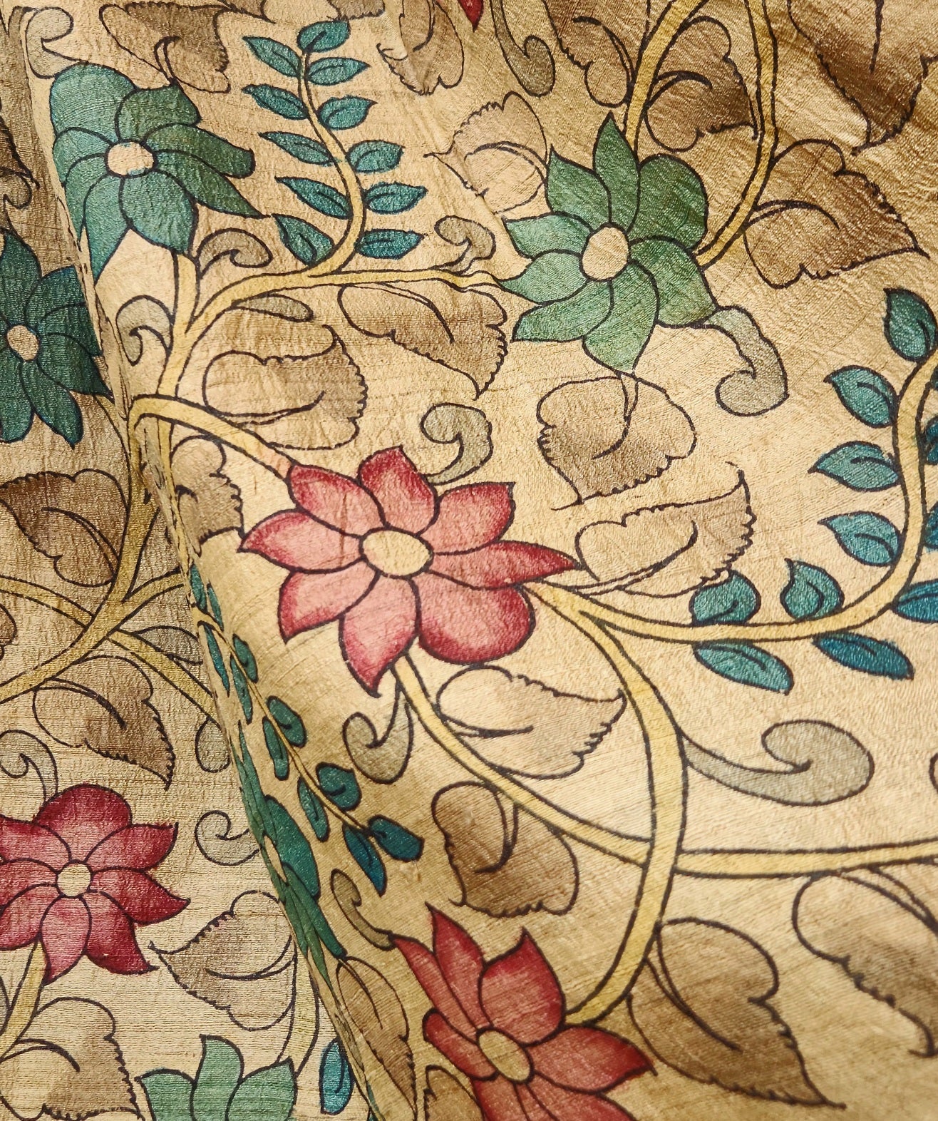 KALAMKARI SILK DUPATTA