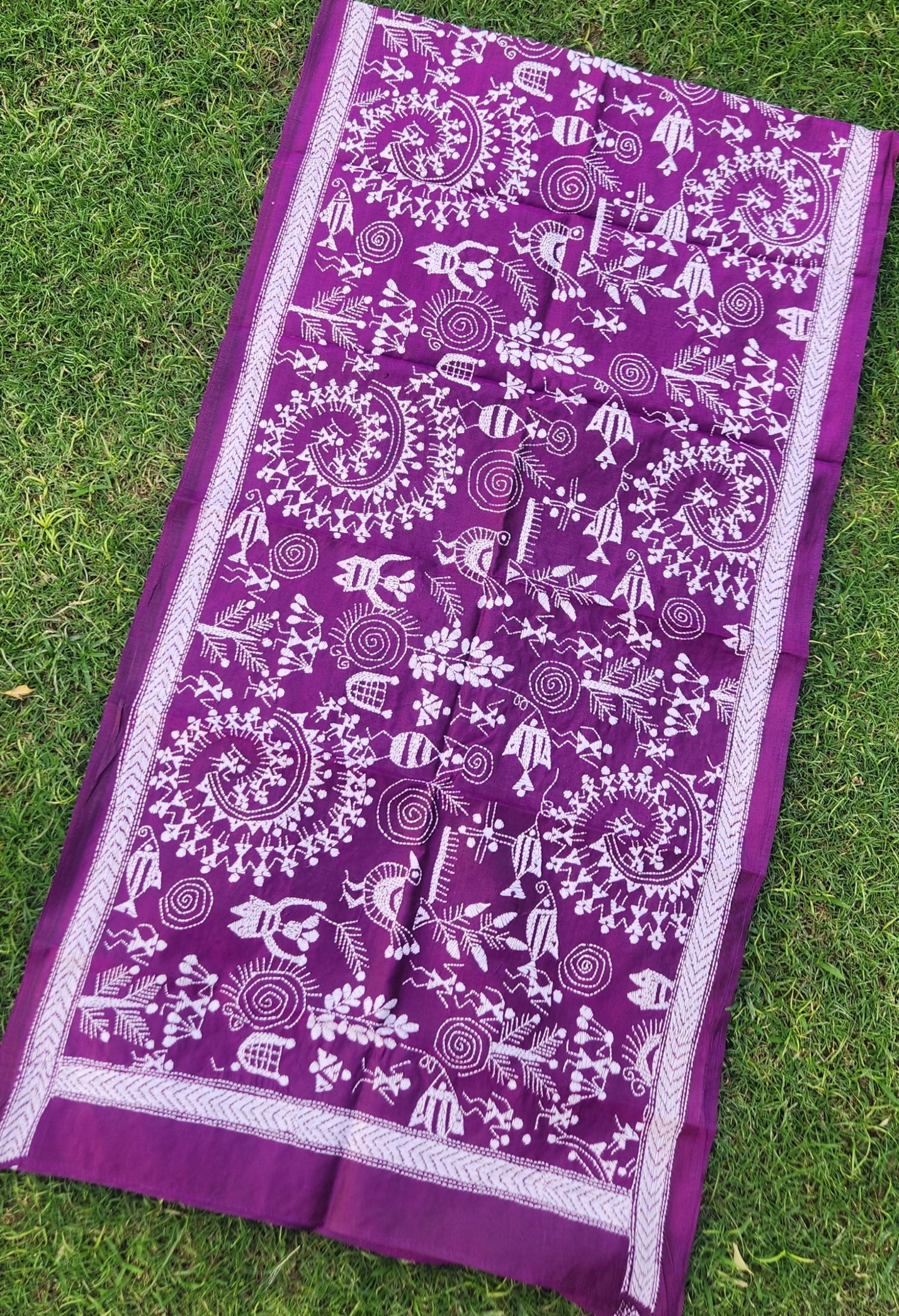 kantha stole