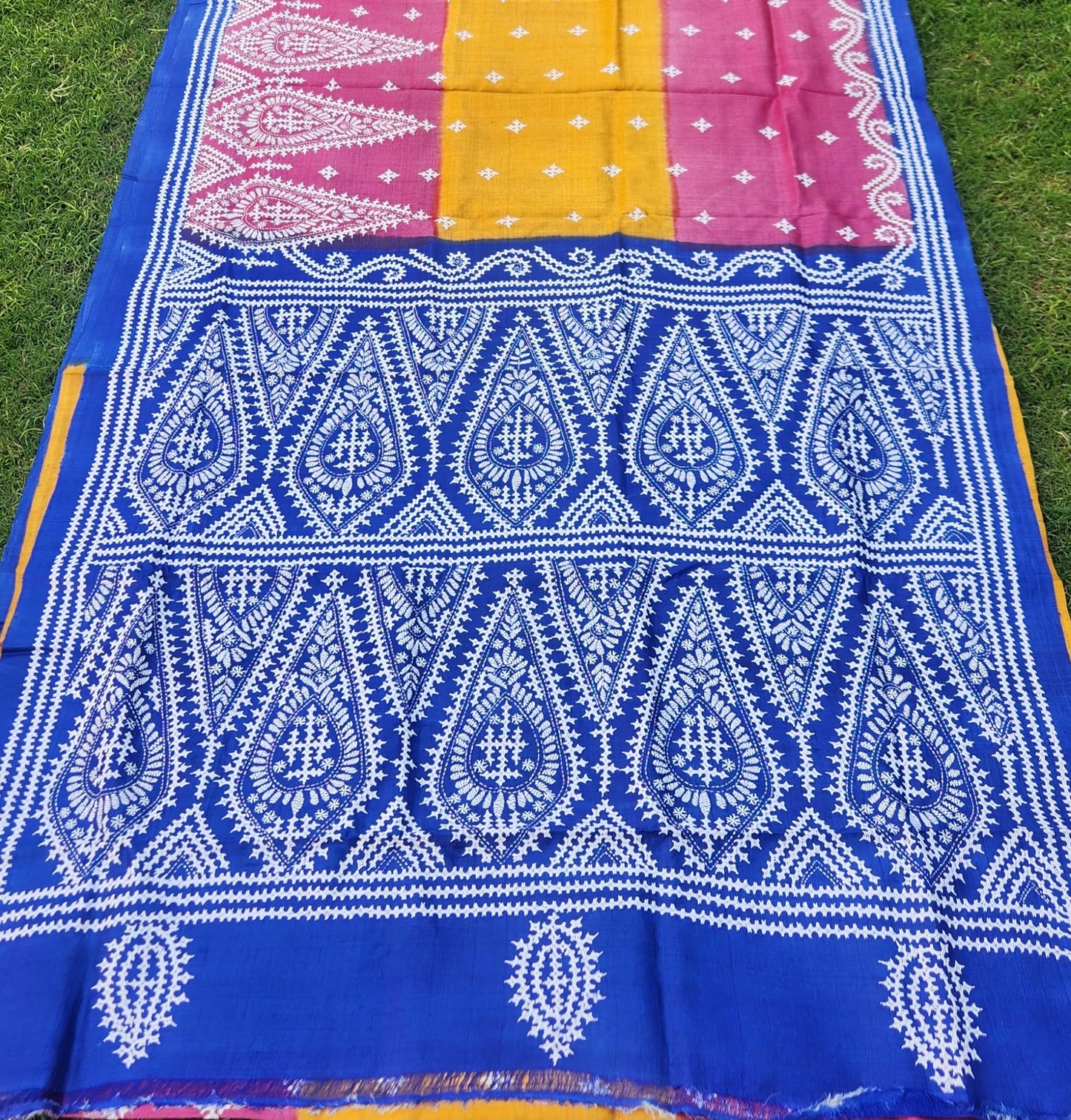 DESIGNER KUTCHWORK SILK SAREE