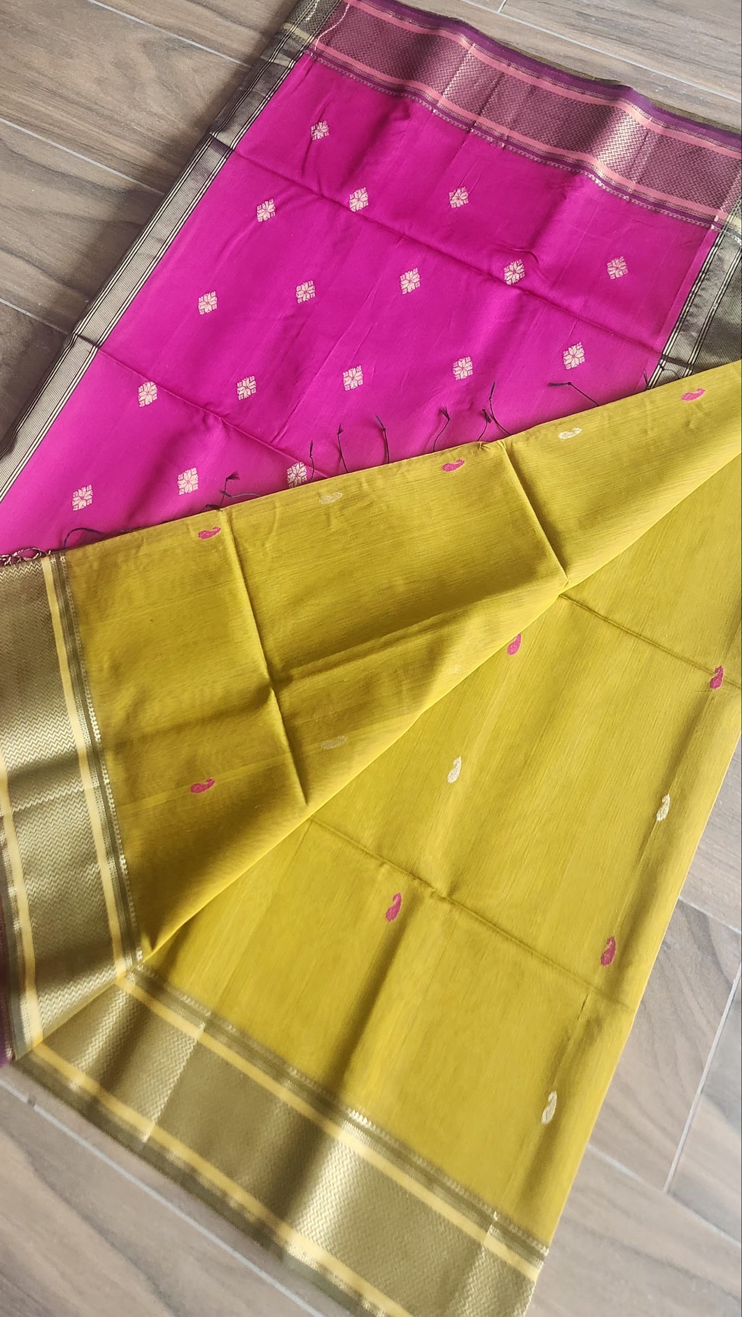 Maheshwari Handloom Saree
