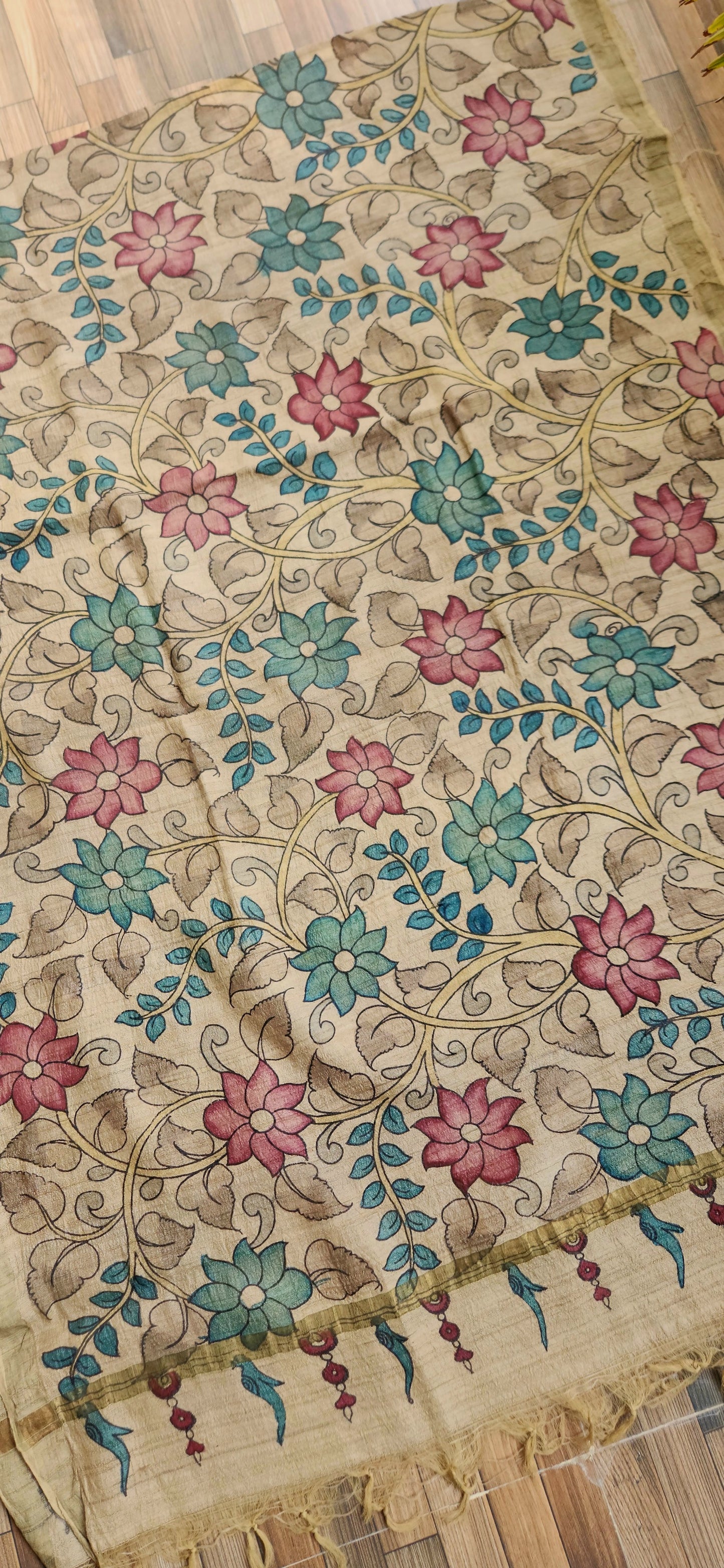 KALAMKARI SILK DUPATTA