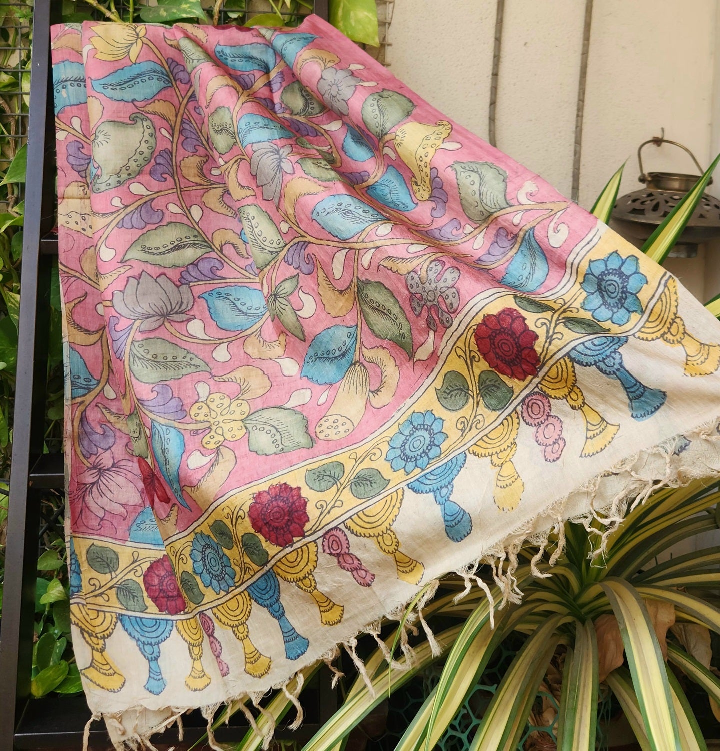 KALAMKARI SILK DUPATTA