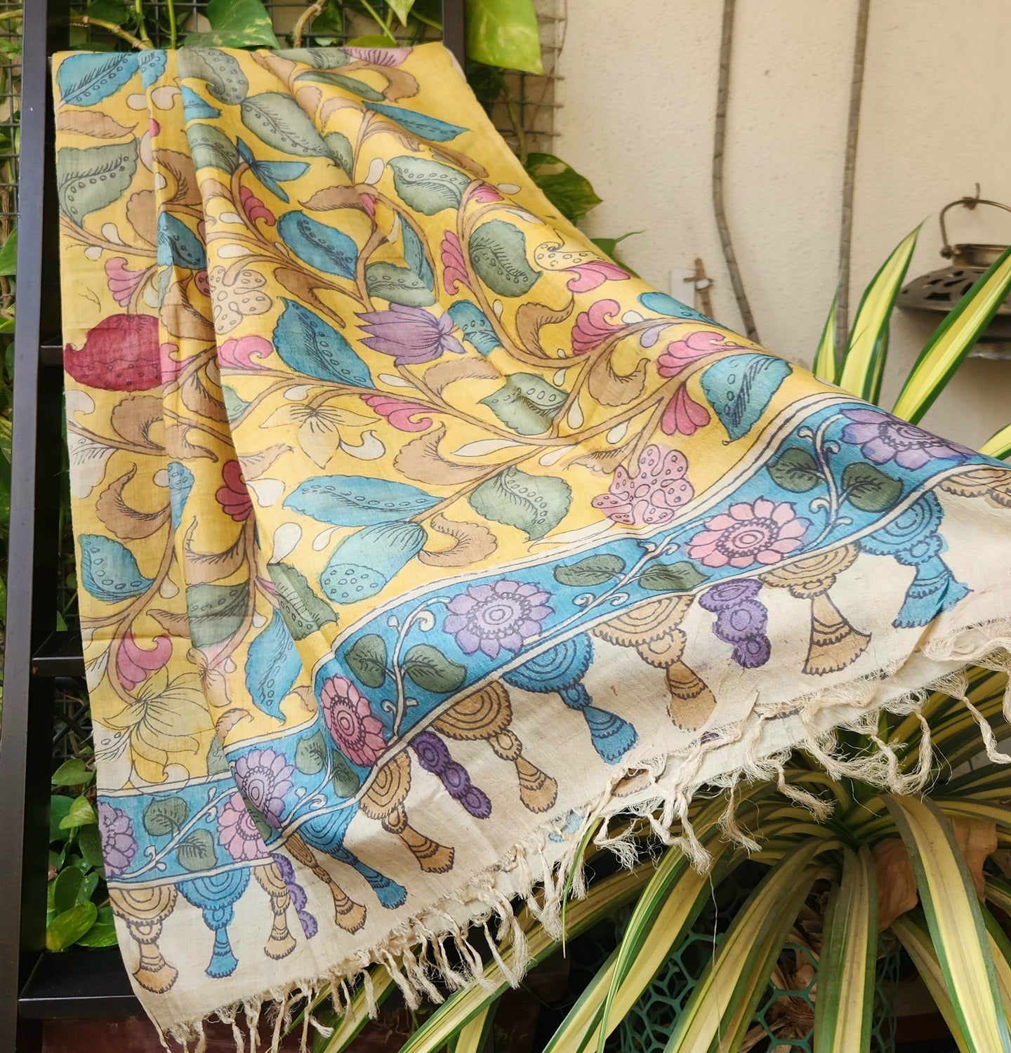 KALAMKARI SILK DUPATTA