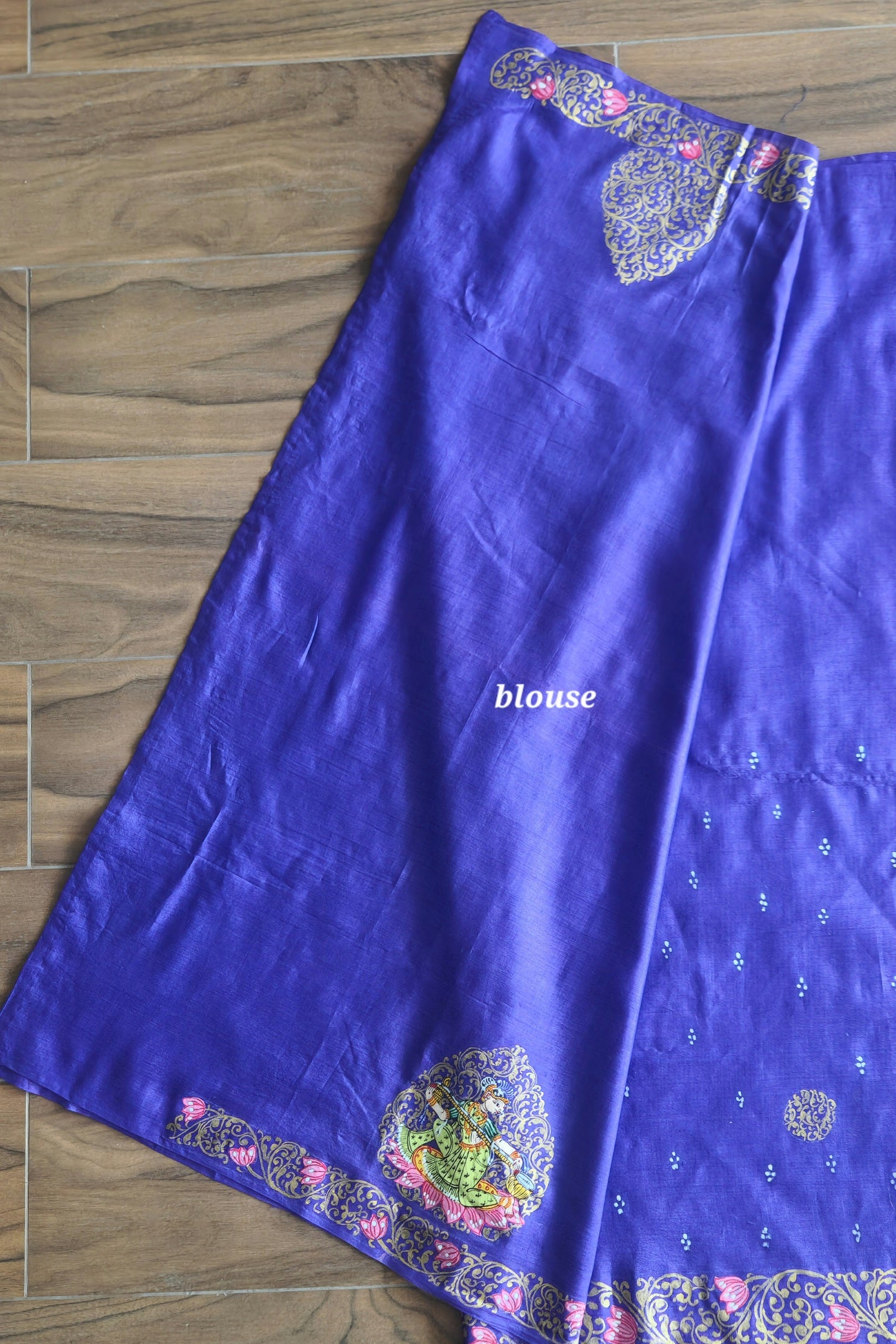 PATTCHITRA SAREE - MA SARASWATI