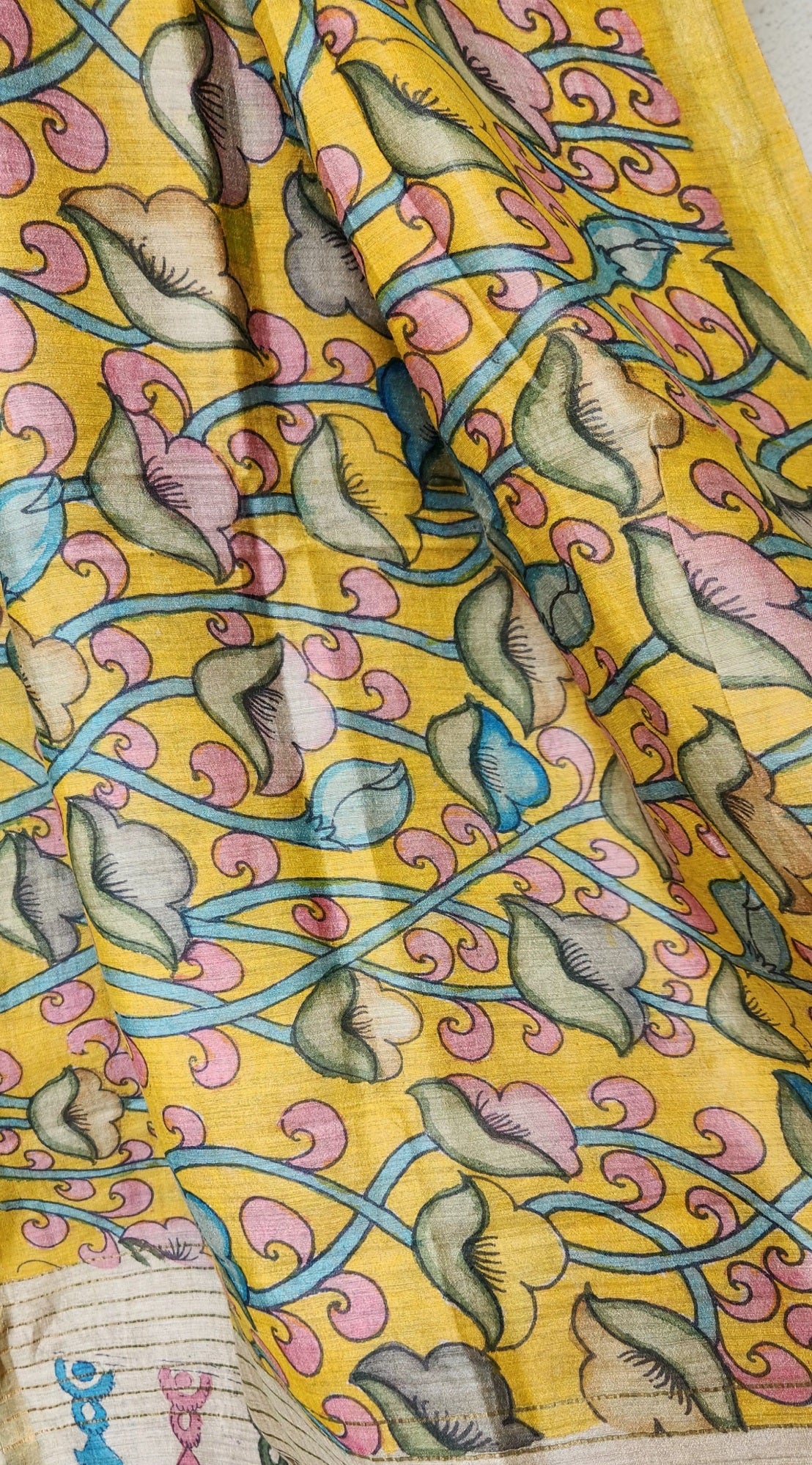 KALAMKARI SILK DUPATTA
