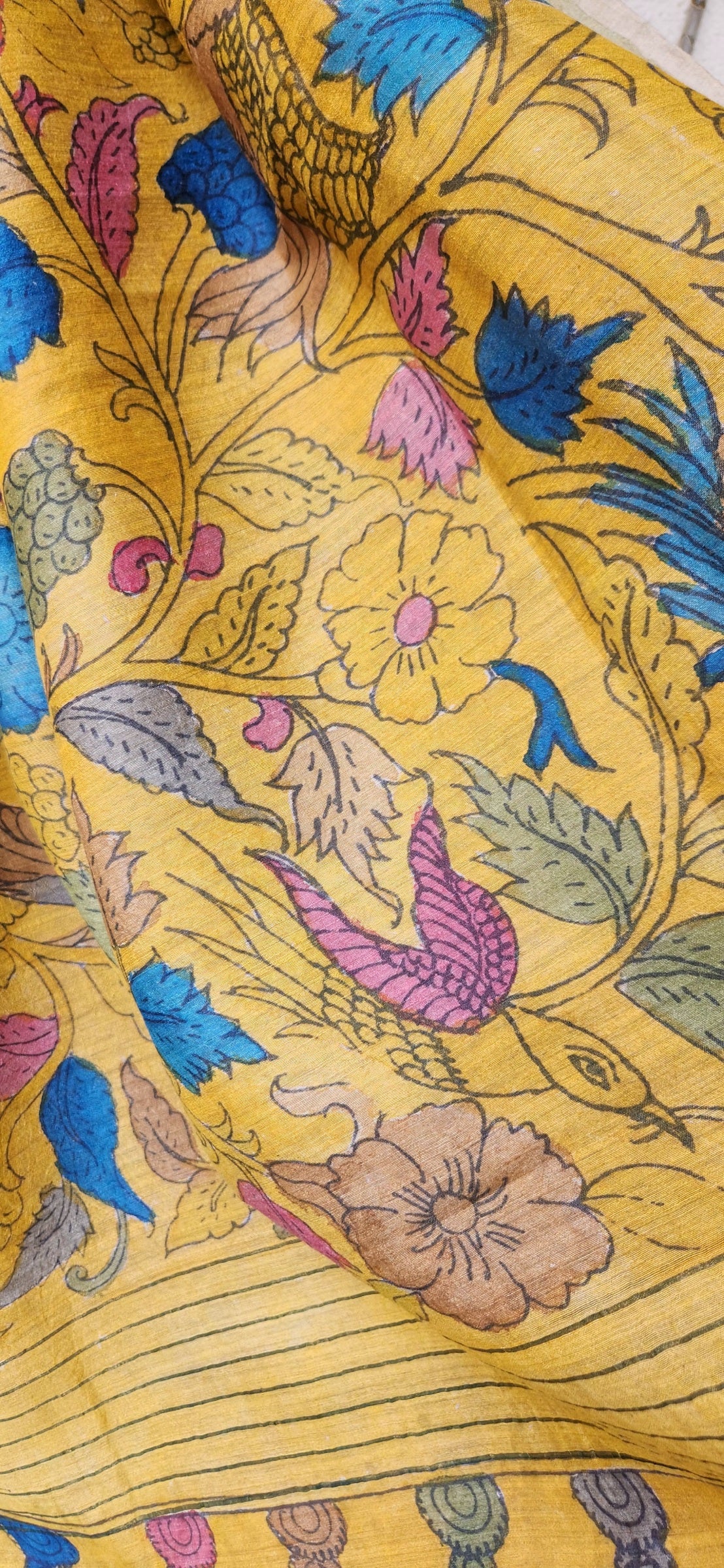 KALAMKARI SILK DUPATTA