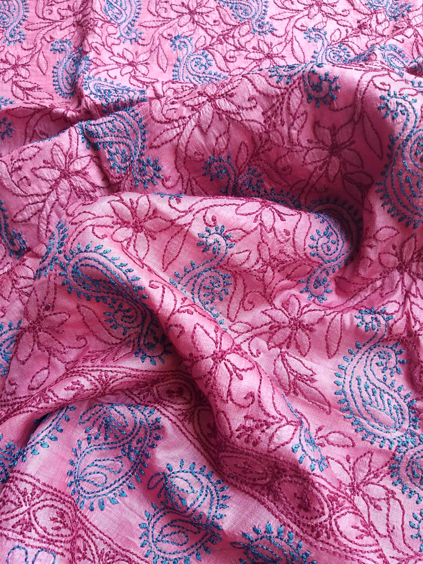 chikankari dupatta lucknowi dupatta chikankari silk dupatta tussar dupatta