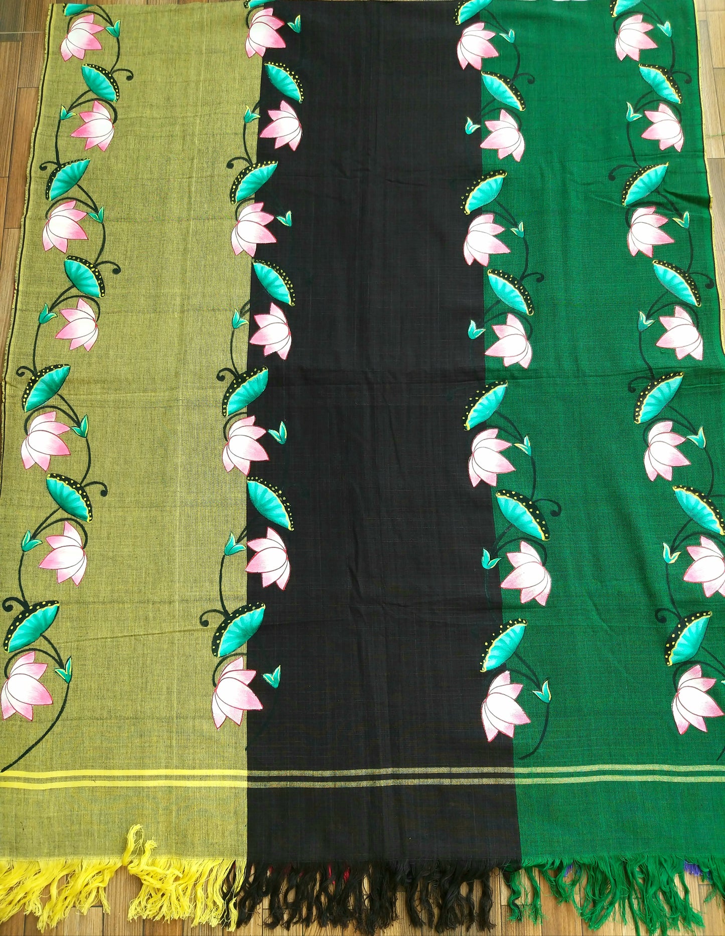 PICHWAI HANDPAINTED DUPATTA