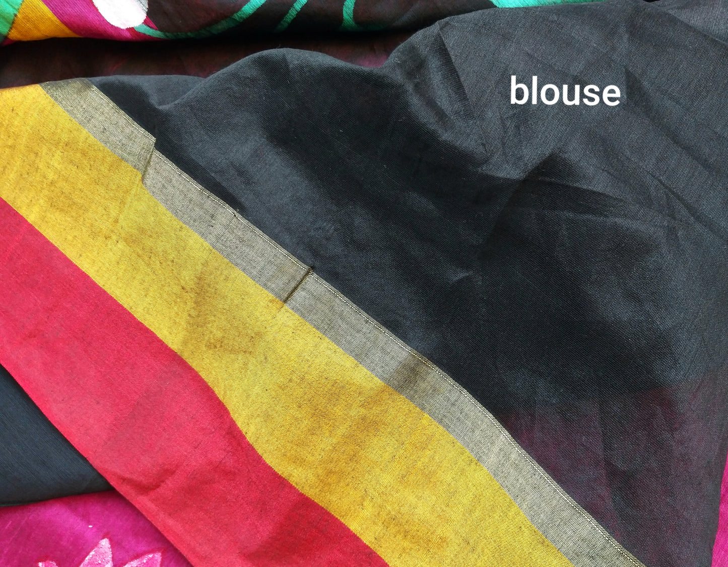 PICHWAI LINEN SAREE
