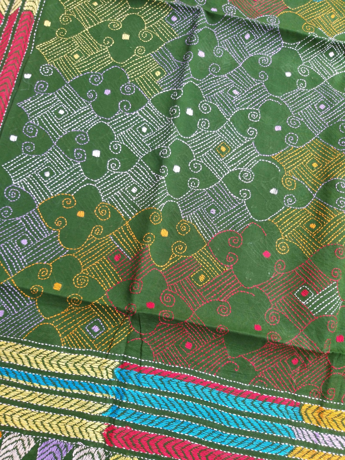KANTHA COTTON DUPATTA