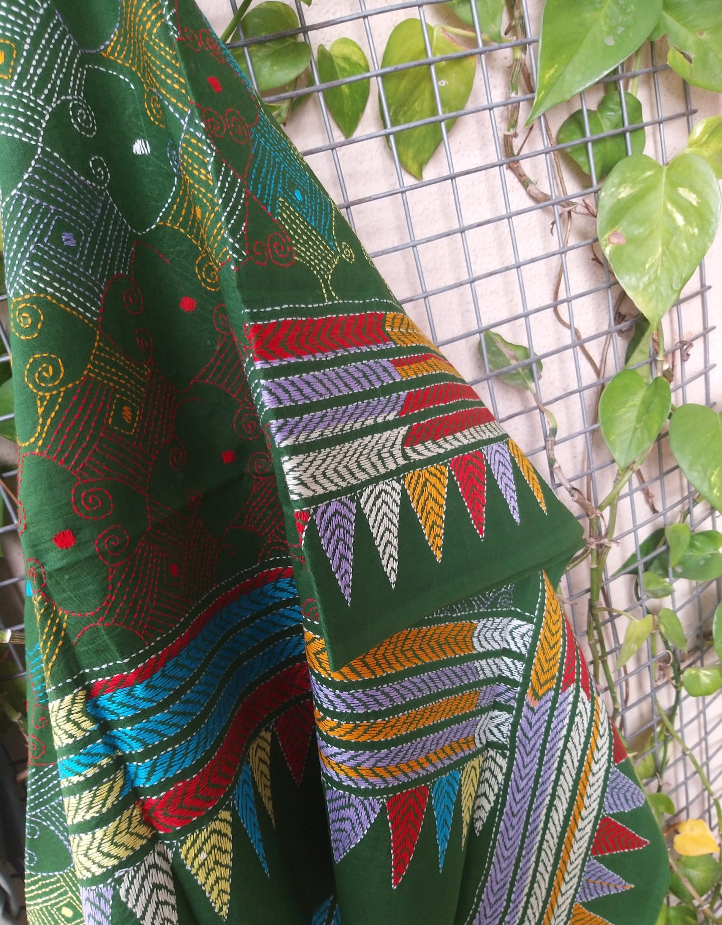 KANTHA COTTON DUPATTA