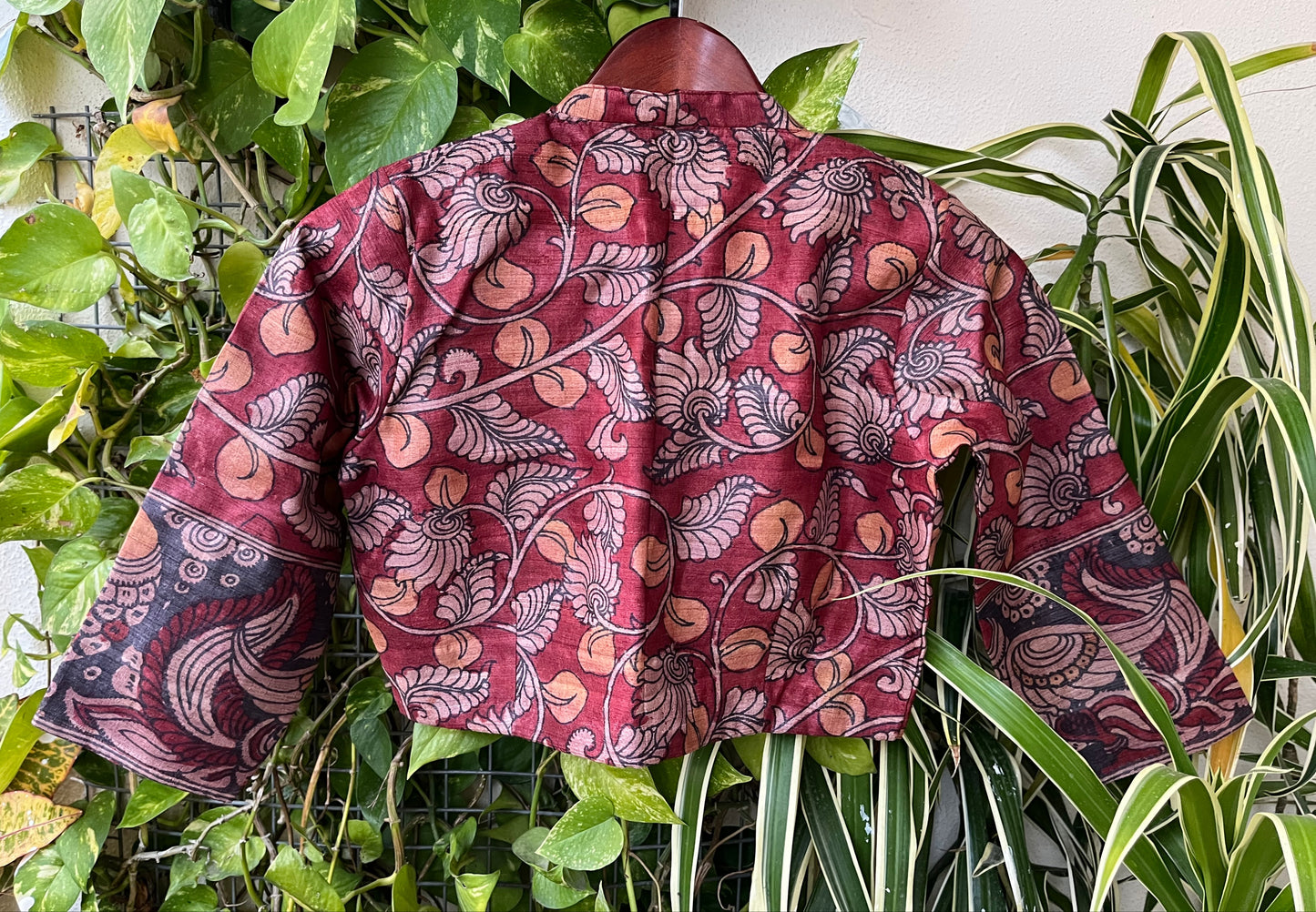 KALAMKARI FABRIC BLOUSE