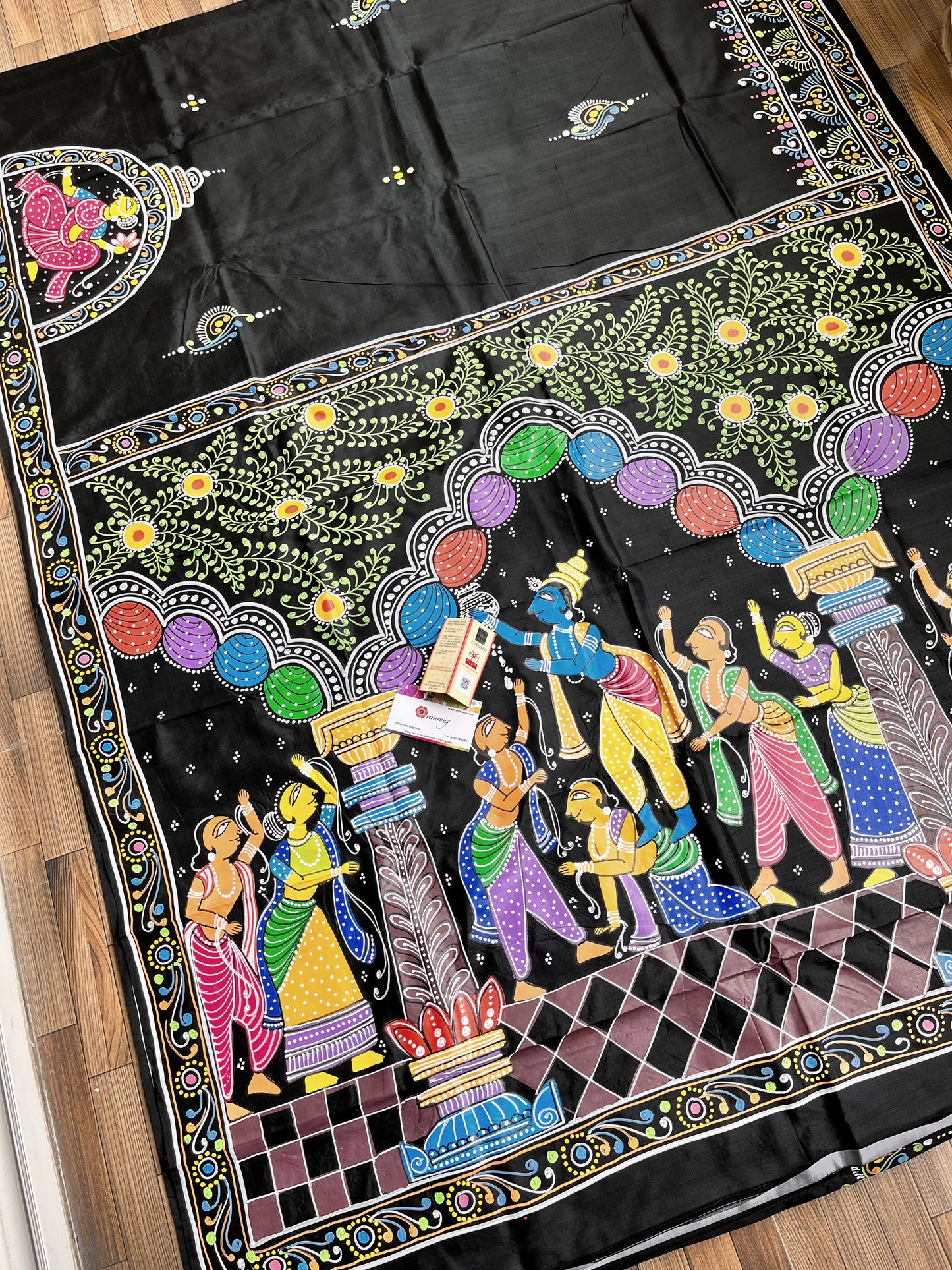 PATTACHITRA HANDPAINTED SAREE