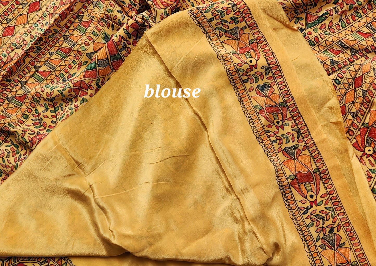 MADHUBANI CREPE SAREE