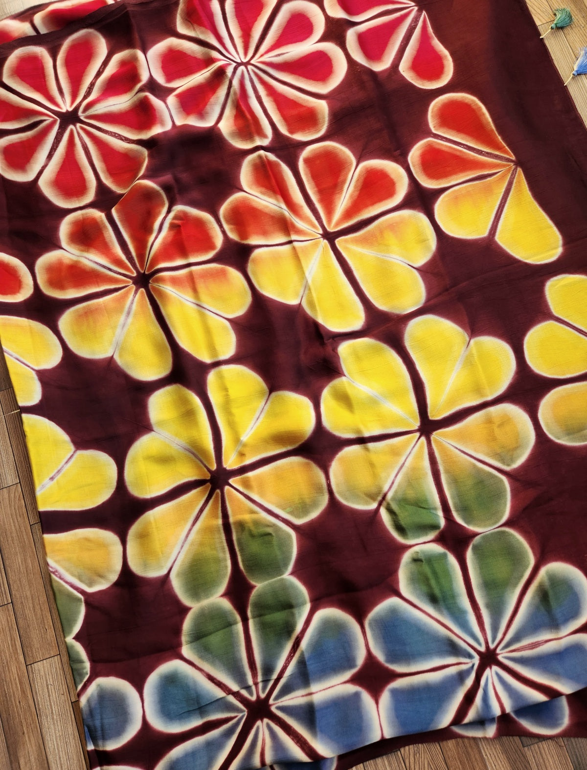 shibori saree silk saree officewear contemporary prints tiendye saree