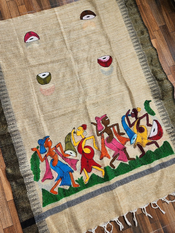 HANDPAINTED DUPATTA