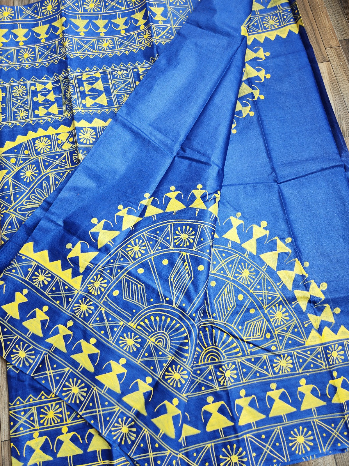 WARLI HANDPAINTED SAREE