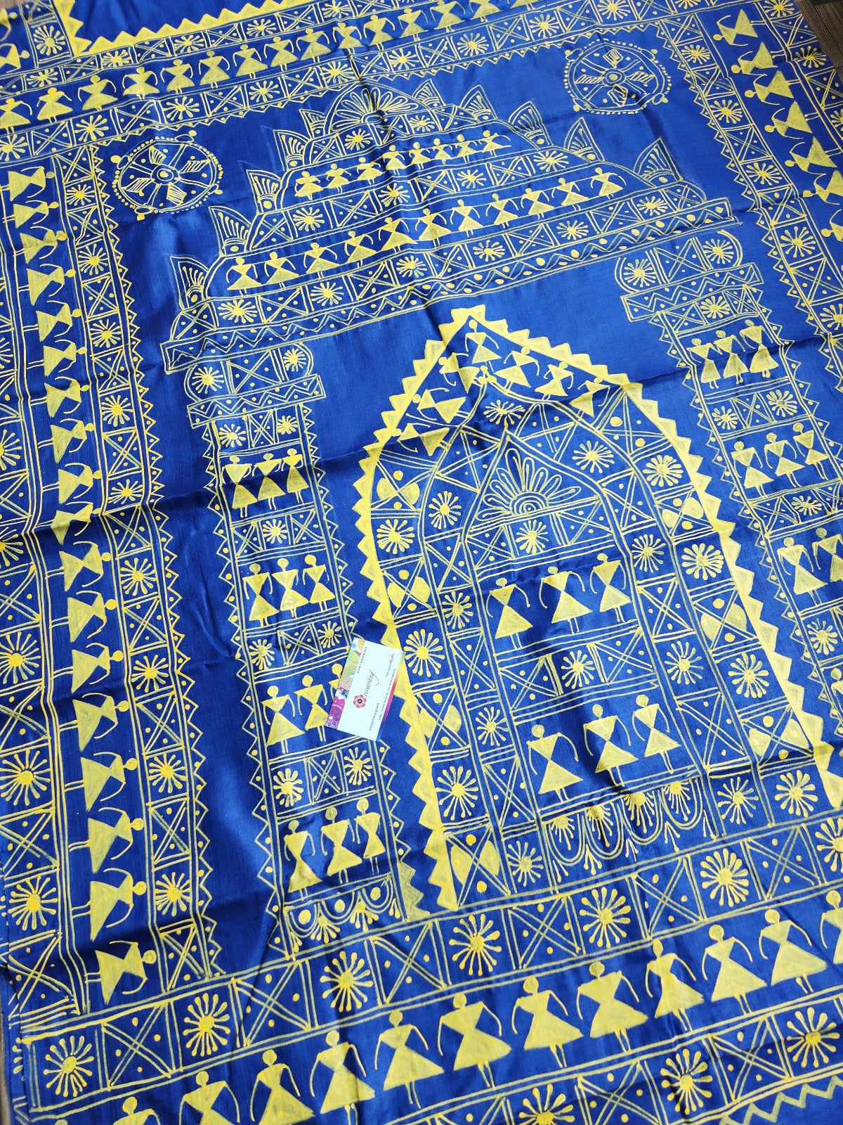 WARLI HANDPAINTED SAREE
