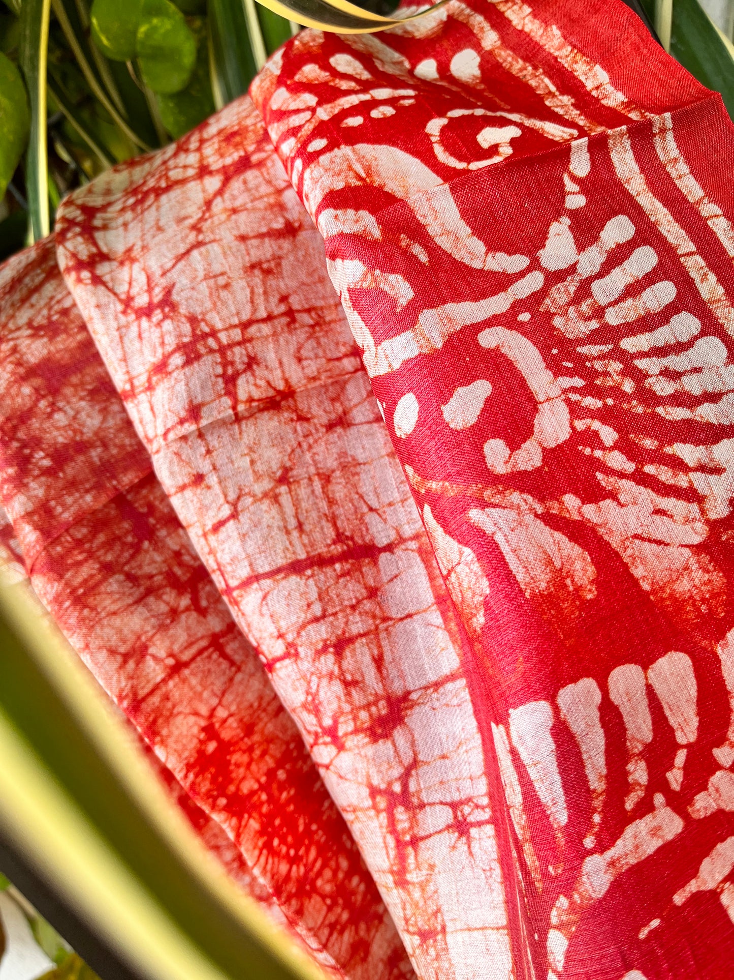 red dupatta batik dupatta silk dupattas