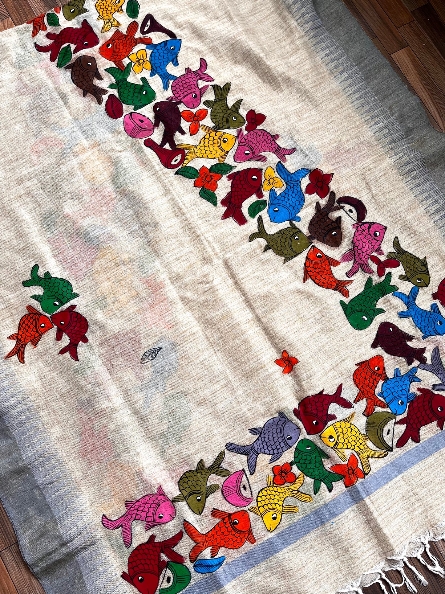 HANDPAINTED DUPATTA