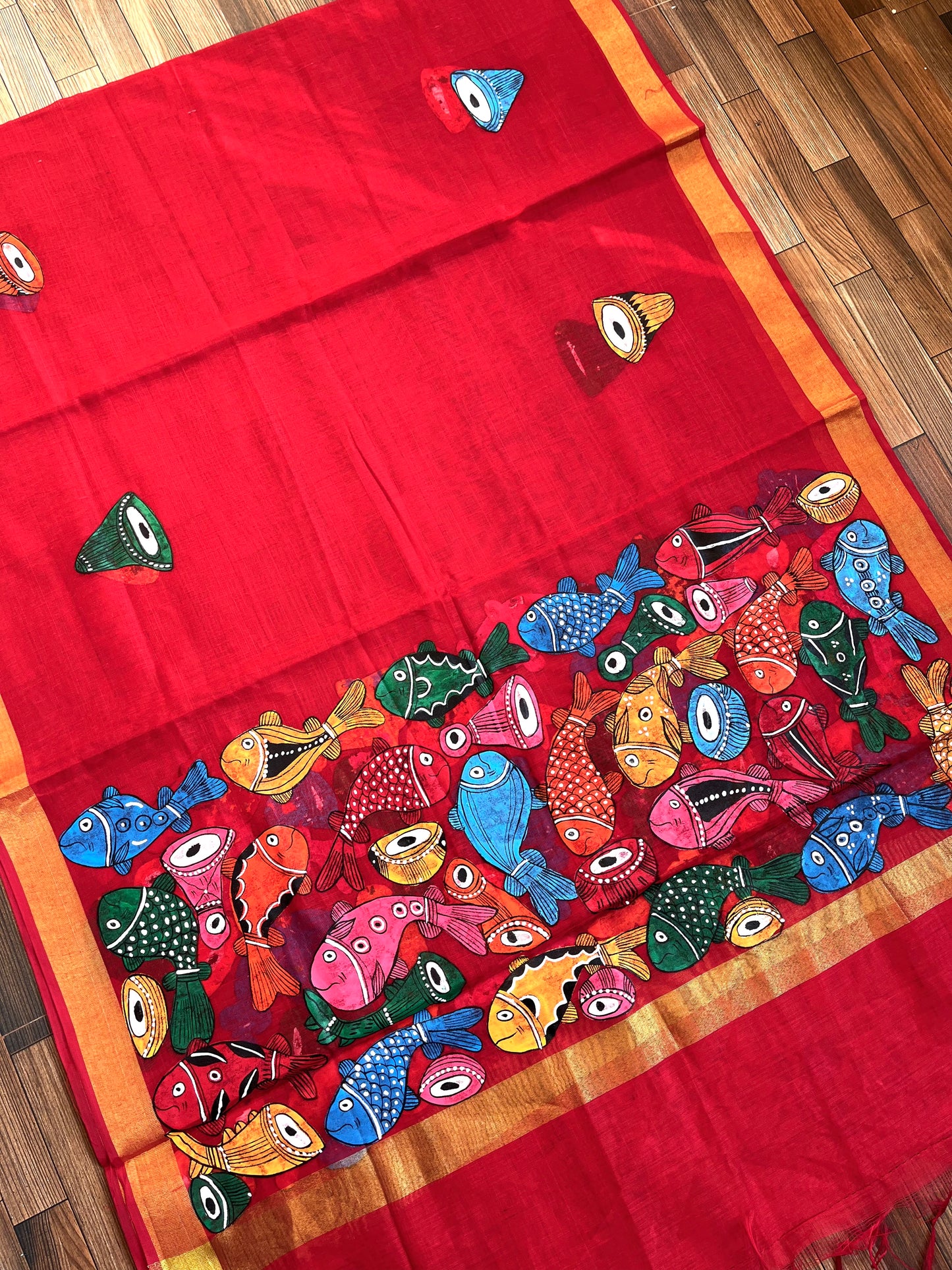 HANDPAINTED DUPATTA
