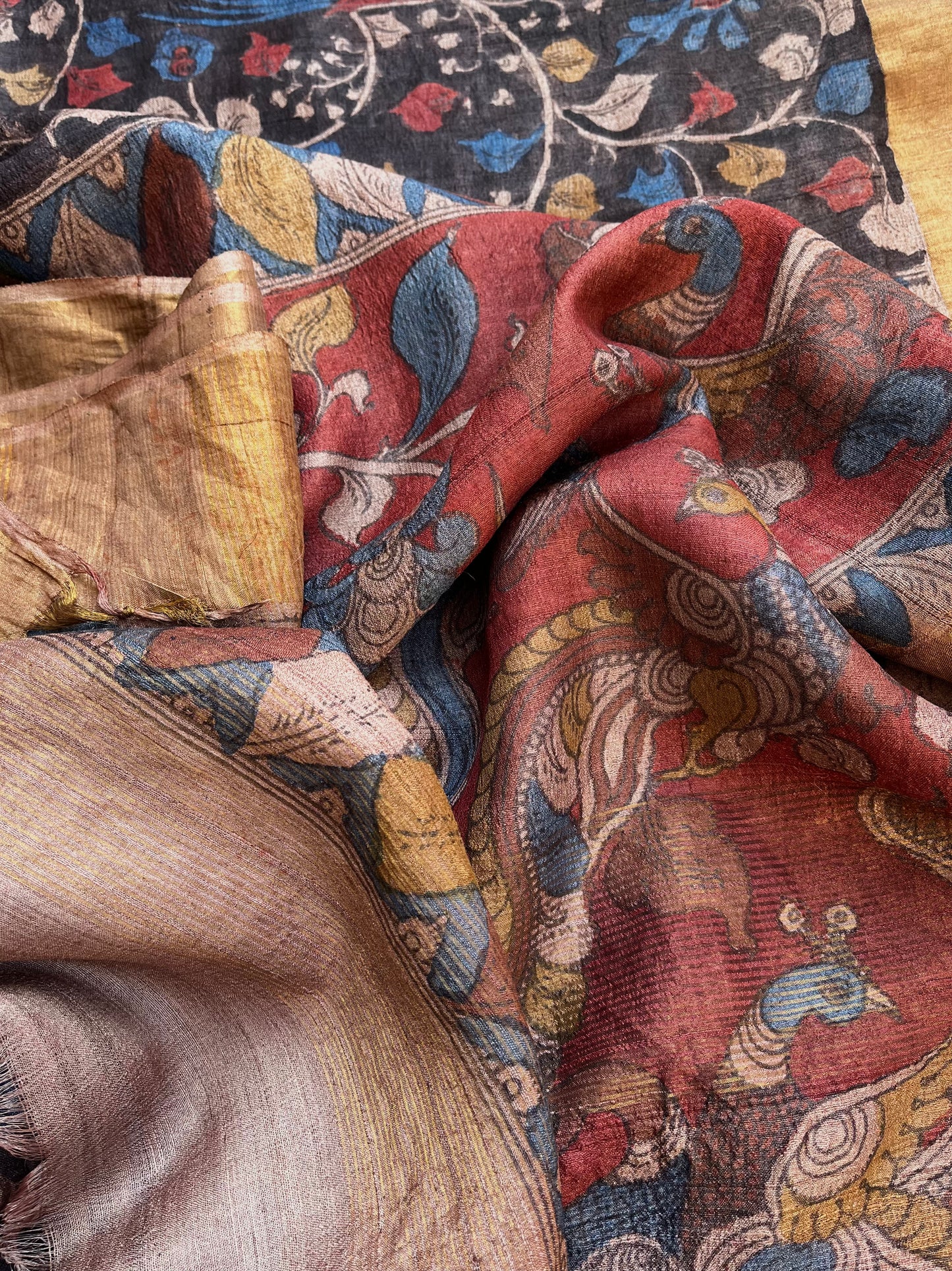 KALAMKARI SILK SAREE