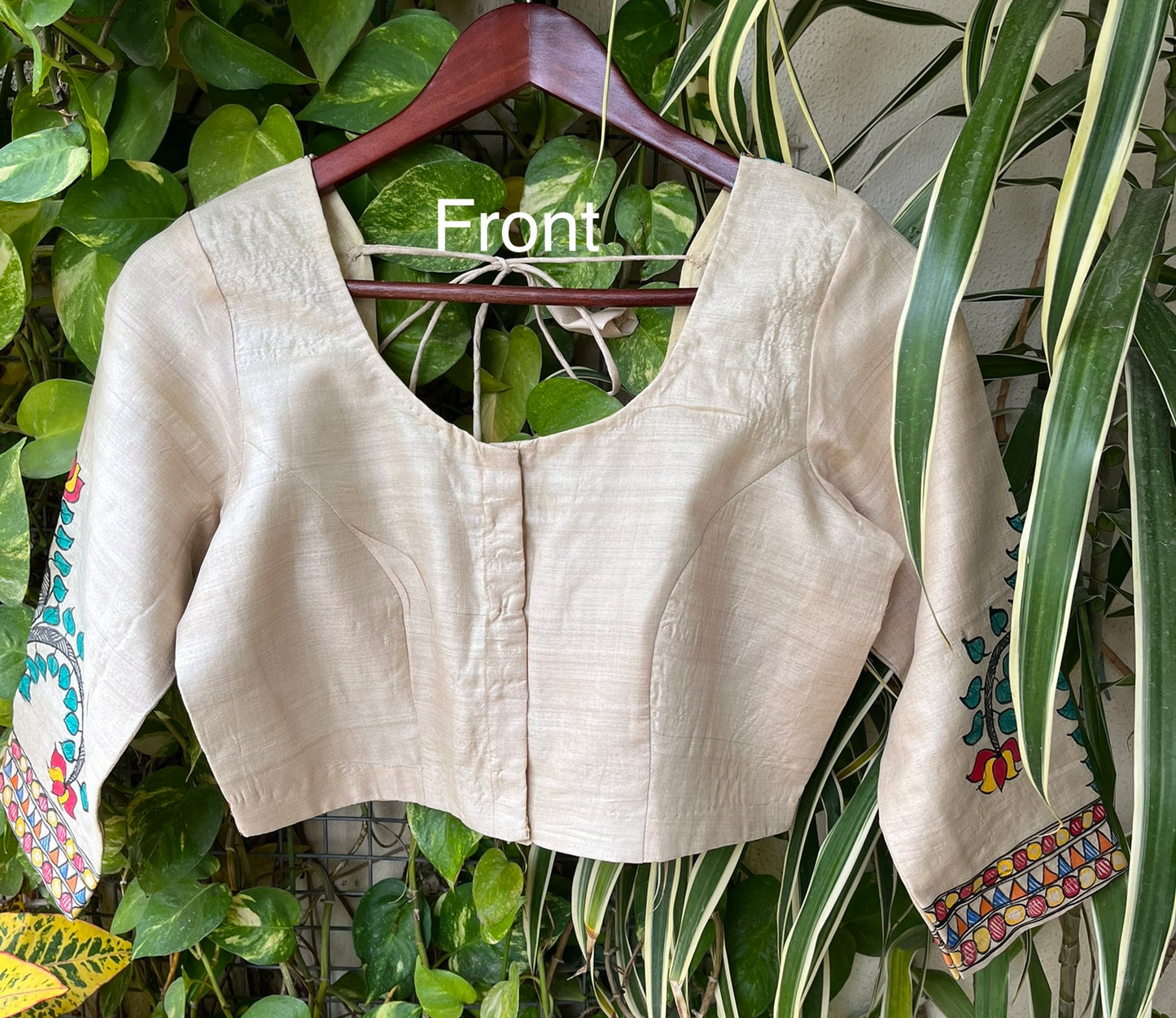 MADHUBANI FABRIC BLOUSE