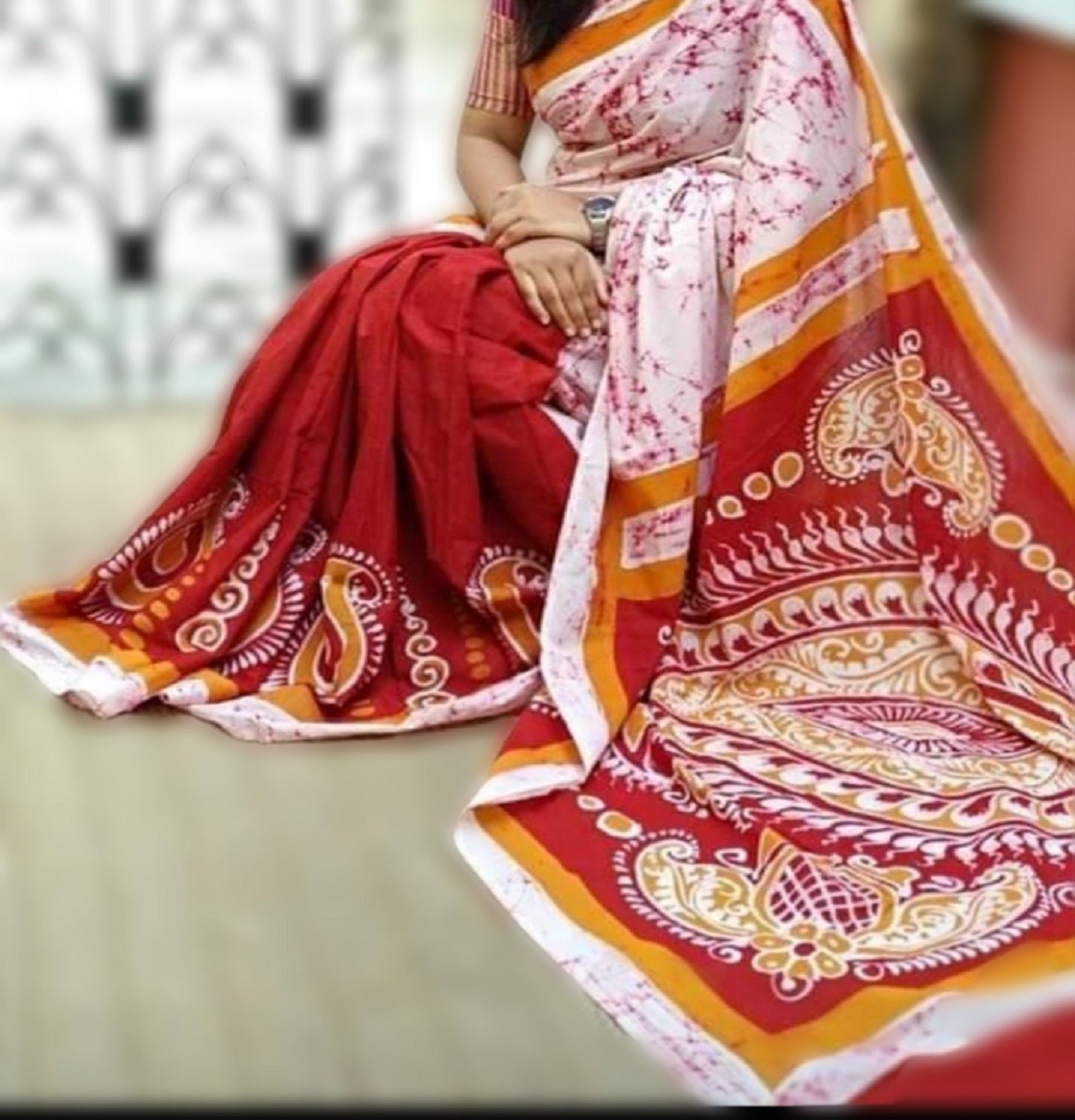 BATIK COTTON SAREE