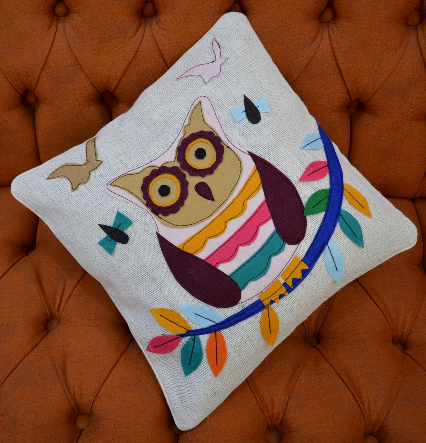 HANDMADE CUSHION COVER - Main Image