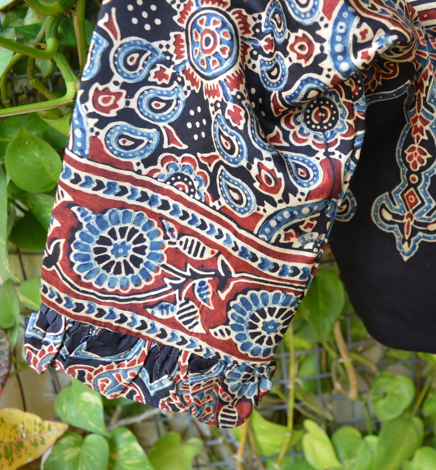 AJRAKH FABRIC BLOUSE