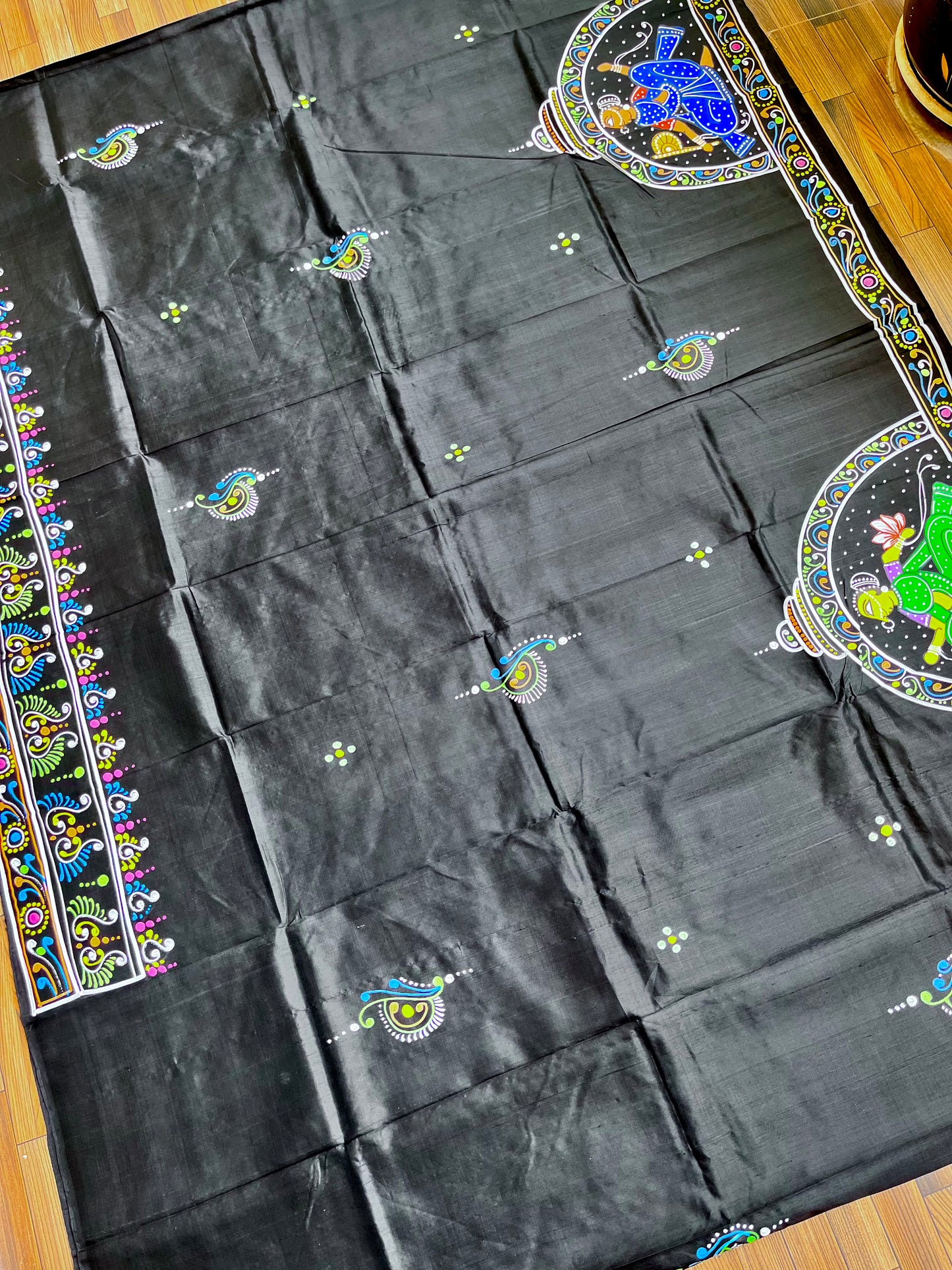 PATTACHITRA HANDPAINTED SAREE