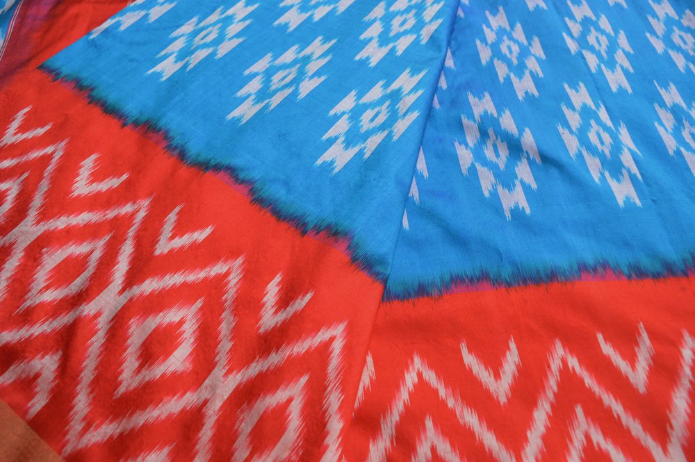 IKAT SILK SAREE