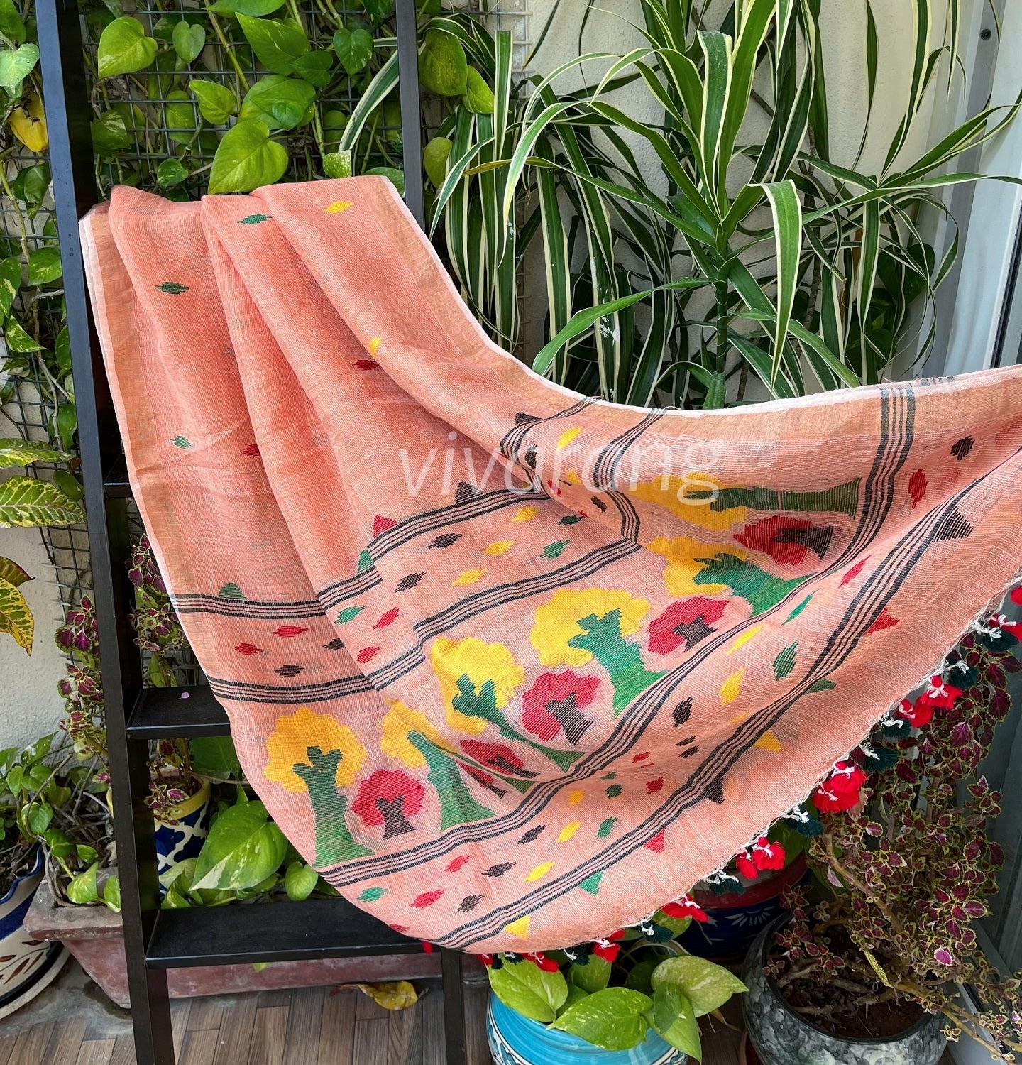 JAMDANI HANDLOOM DUPATTA