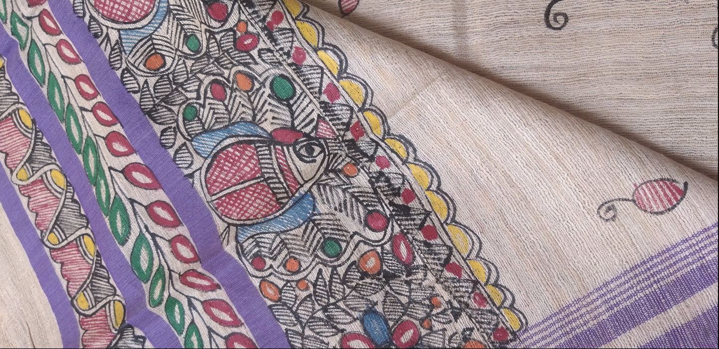 MADHUBANI GEECHA DUPATTA
