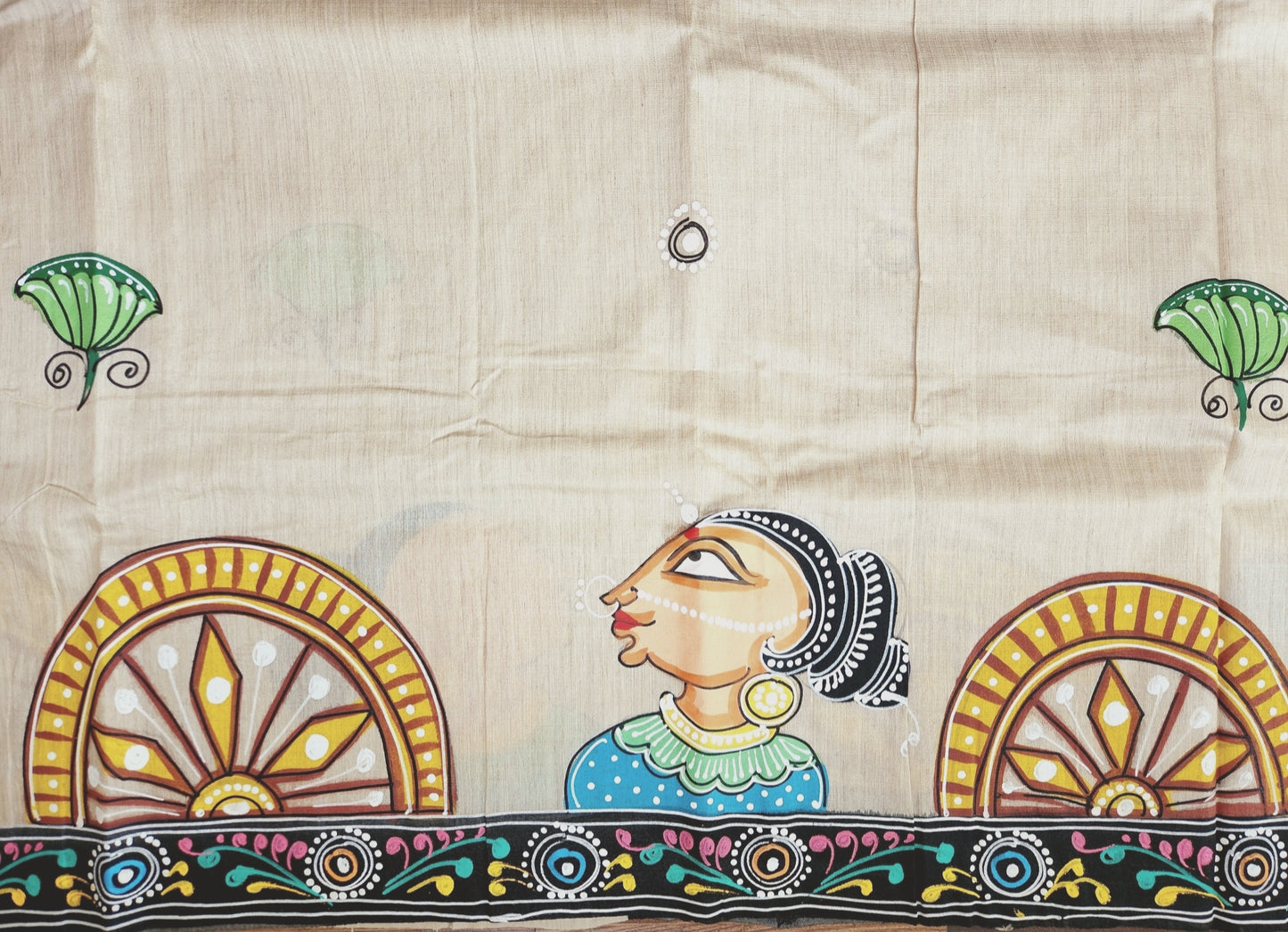 PATTACHITRA HANDPAINTED SAREE
