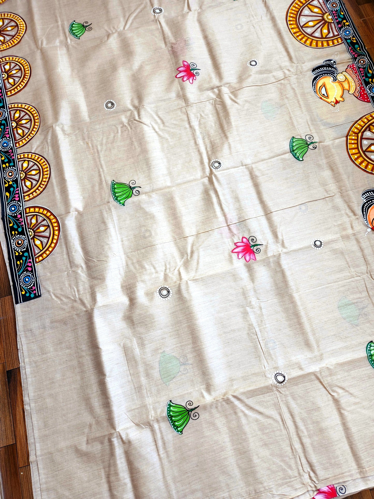 PATTACHITRA HANDPAINTED SAREE