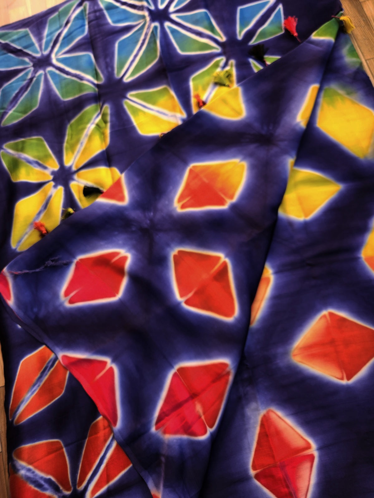 shibori saree silk saree officewear contemporary prints tiendye saree