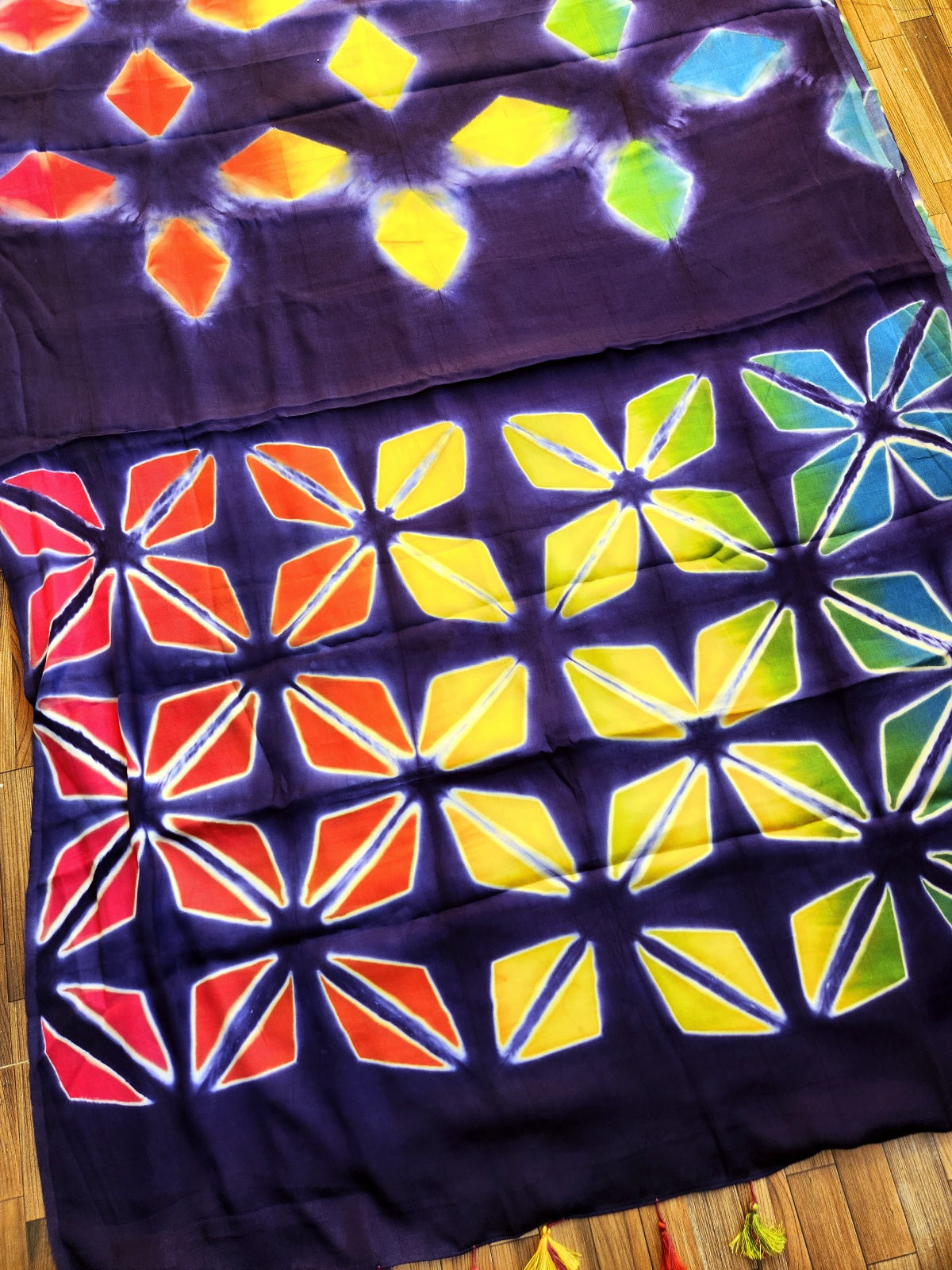 shibori saree silk saree officewear contemporary prints tiendye saree