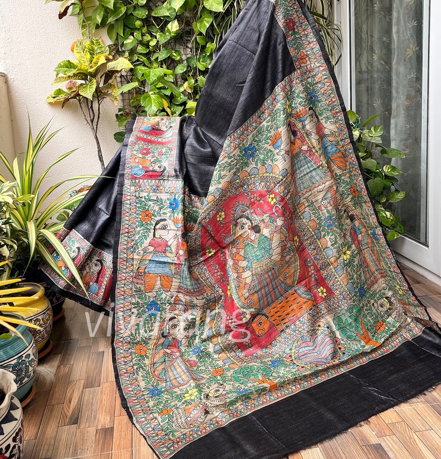 pujo saree durga saree madhubani saree black saree durga puja shopping