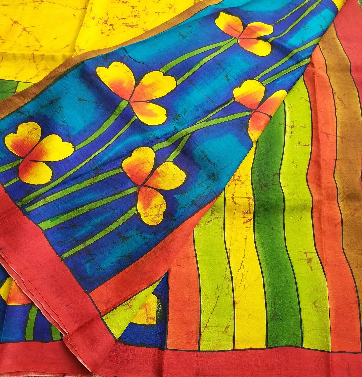 BATIK SILK SAREE